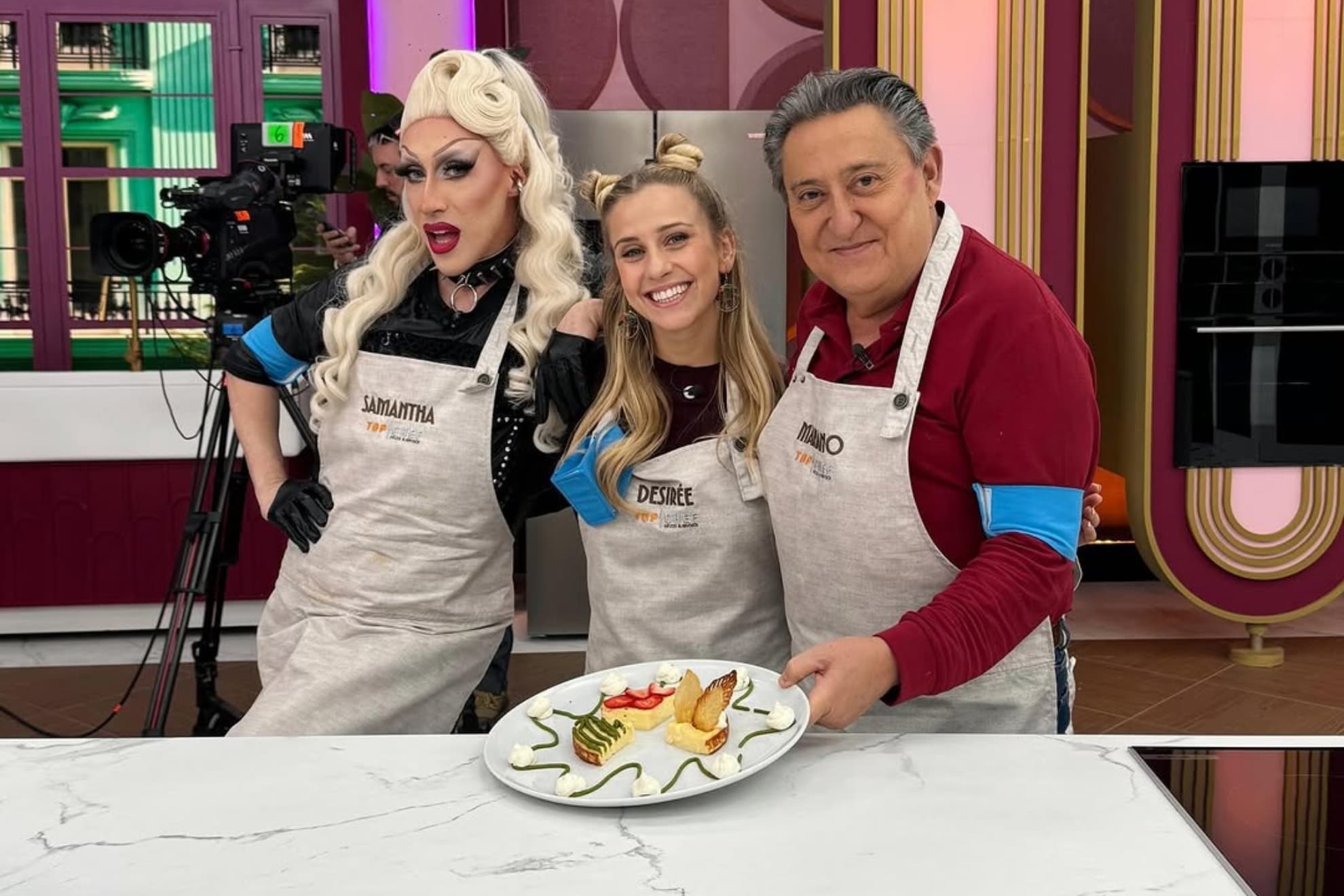 Desi Vila, en Top Chef: Dulces y famosos.