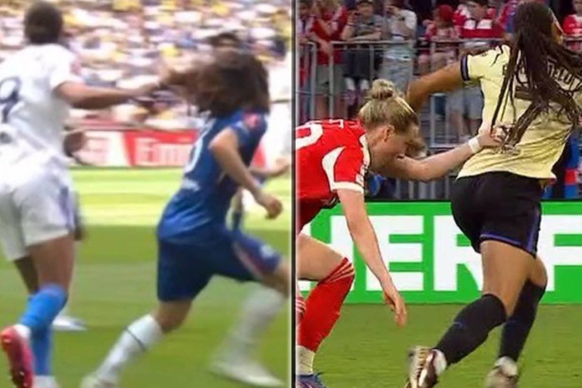 Marc Cucurella y Salma Paralluelo, víctimas de tirones de pelo con desenlaces diferentes: "Tiene el pelo muy largo..."