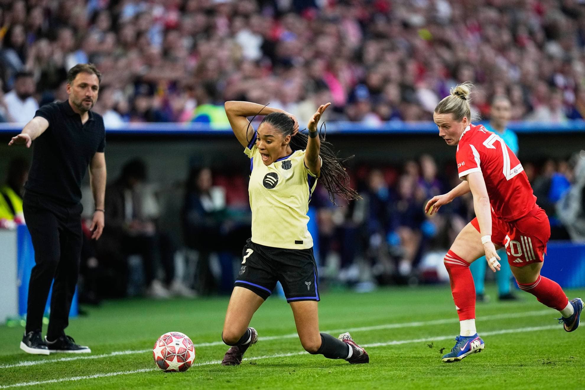 Marc Cucurella y Salma Paralluelo, víctimas de tirones de pelo con desenlaces diferentes: "Tiene el pelo muy largo..."