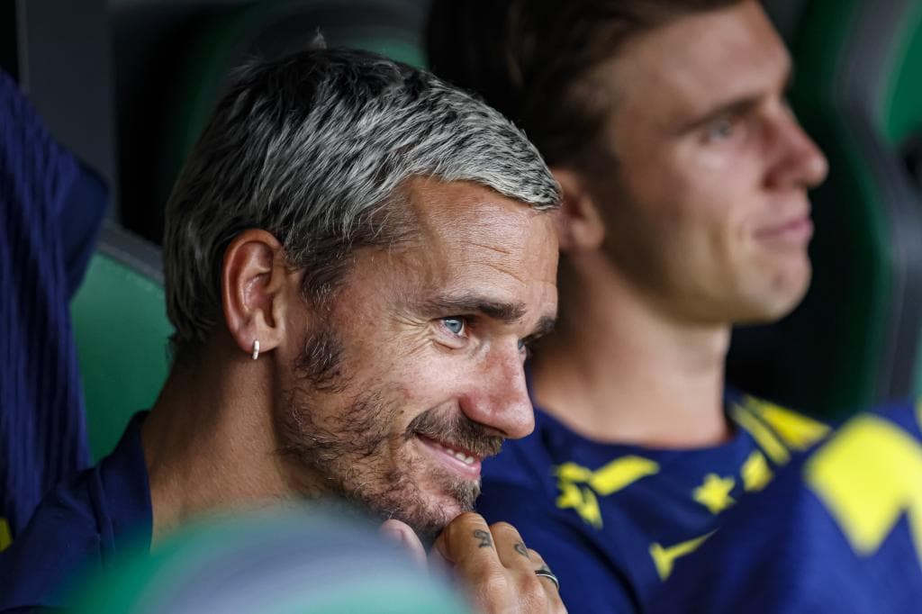 Griezmann, durante la última jornada de LaLiga.