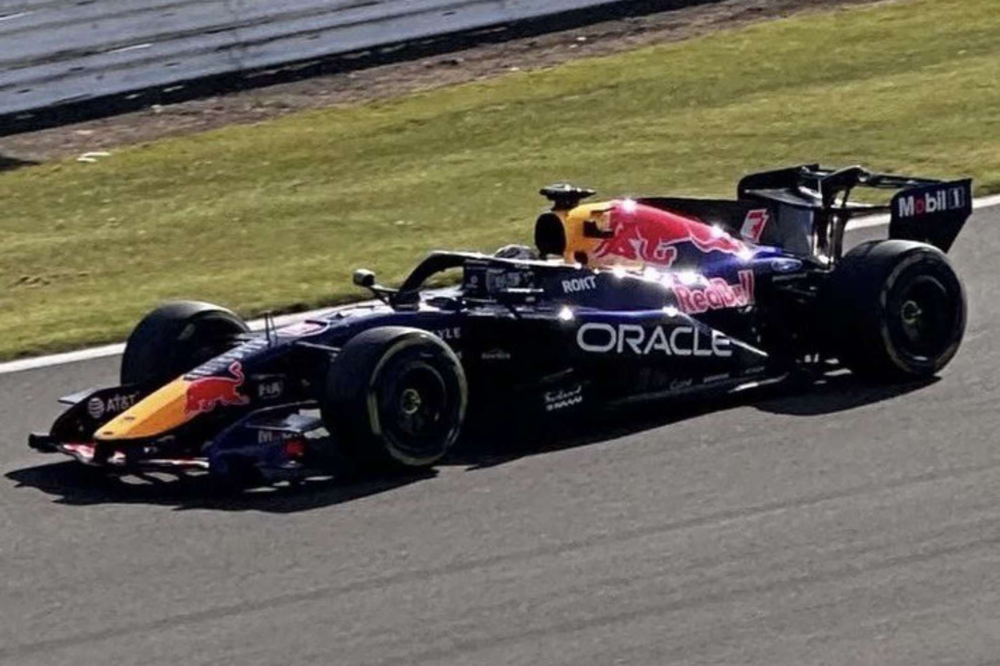 El RB22 del 'filming day' en Silverstone.