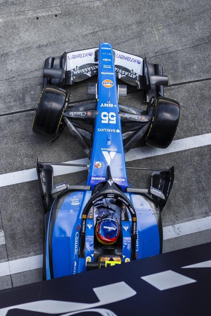 Carlos Sainz, con el Williams, en el GP de Japón F1 2026.