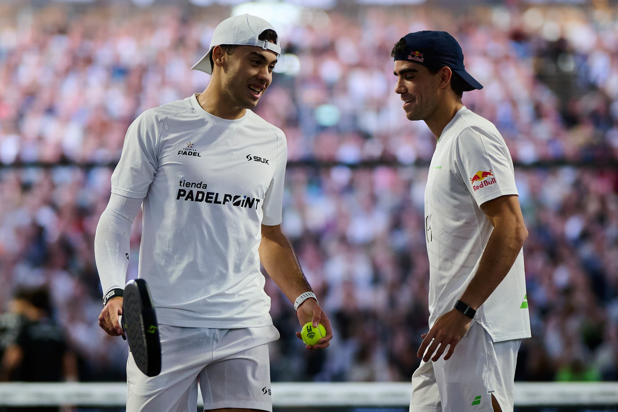 Augsburger y Lebrón consiguieron su primer título como pareja en Bruselas.