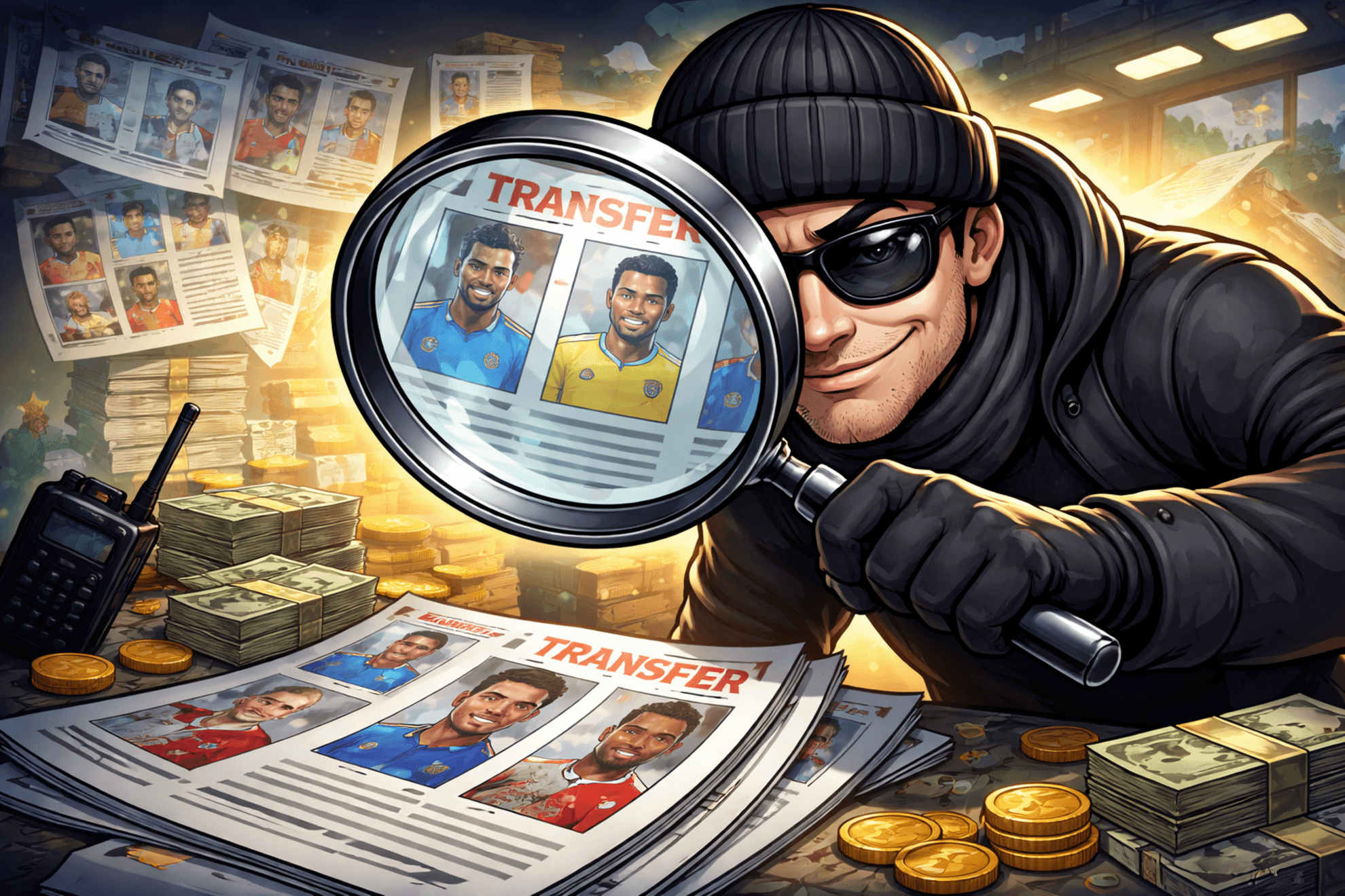 La lupa es como la llave maestra para encontrar buenos fichajes.