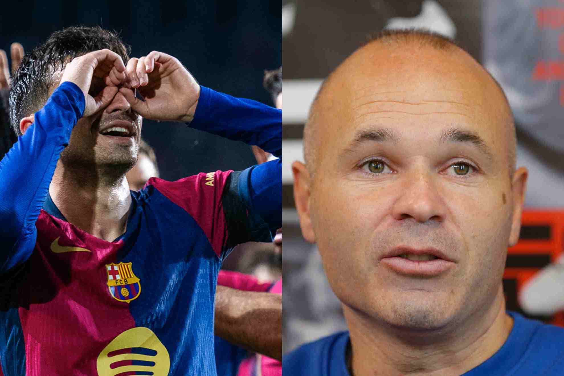 Pedri e Iniesta