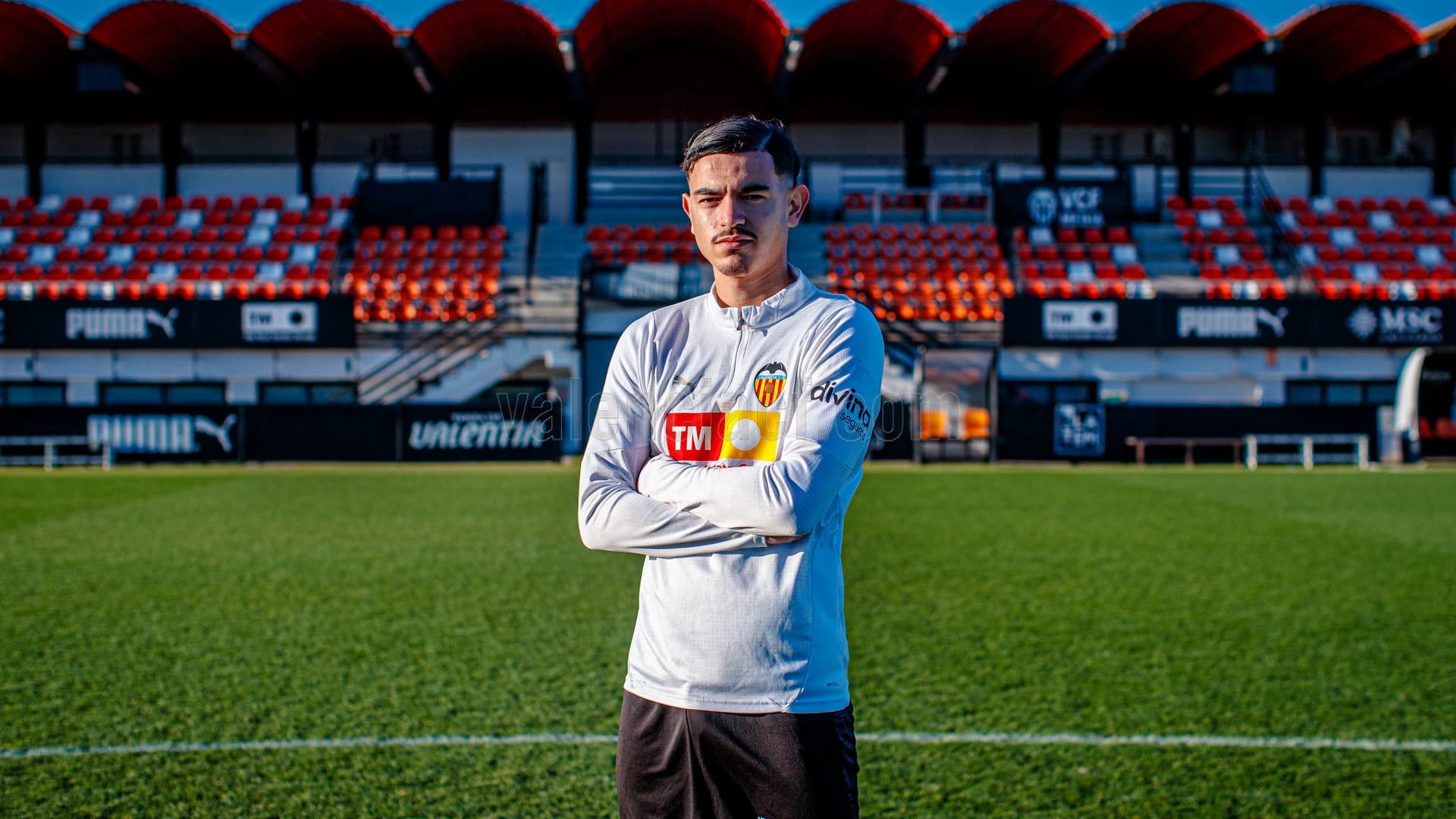 Mayssam Benama, durante su presentación.