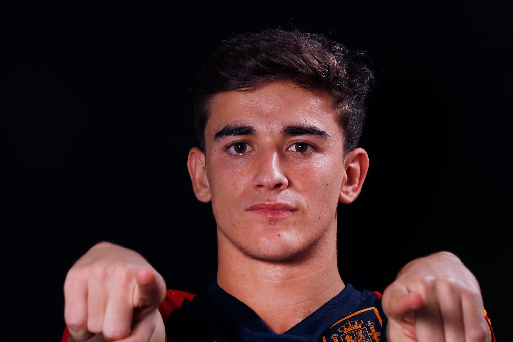 Gavi, durante el Mundial de Qatar