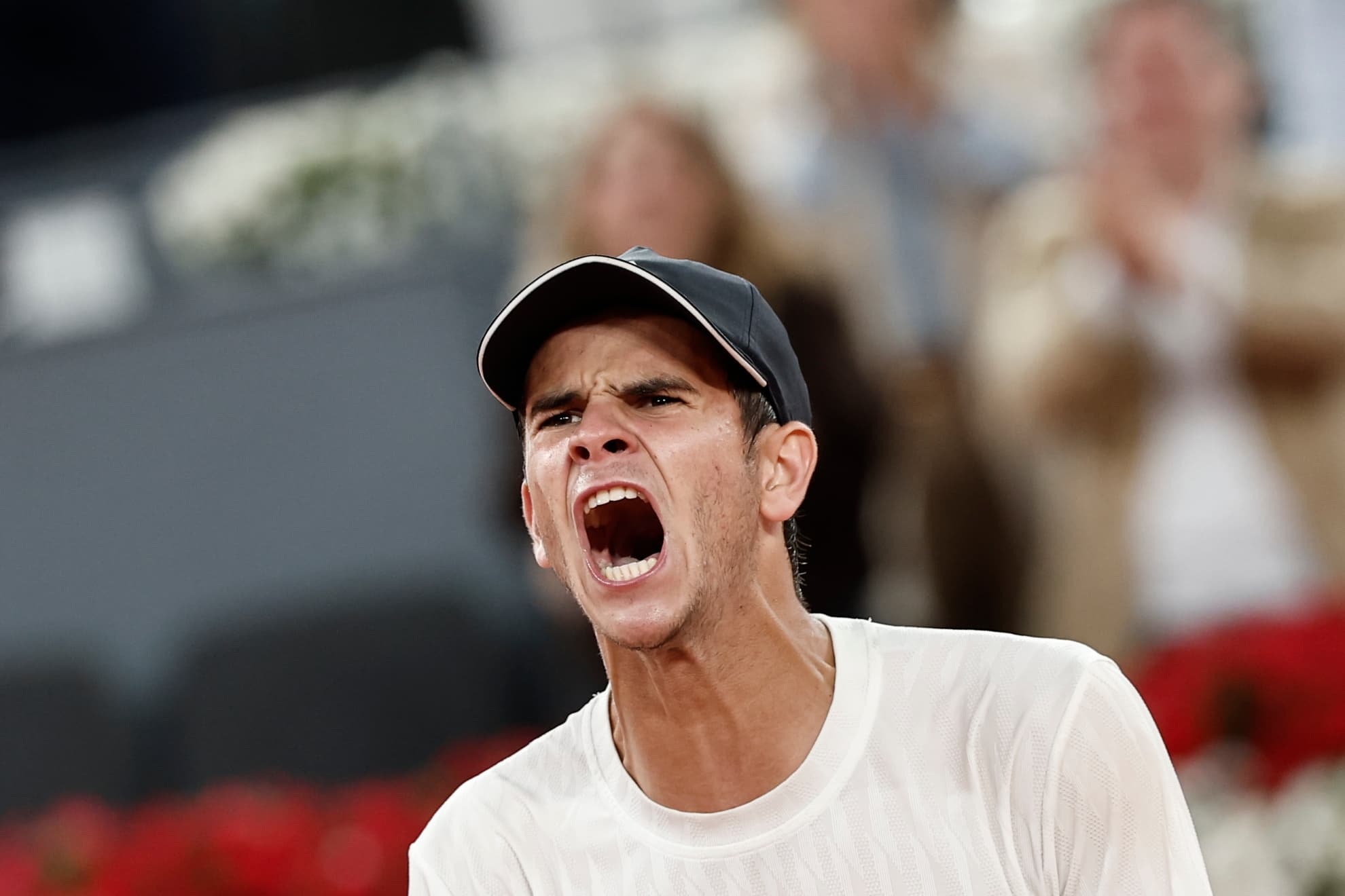 Jódar grita de alegría.