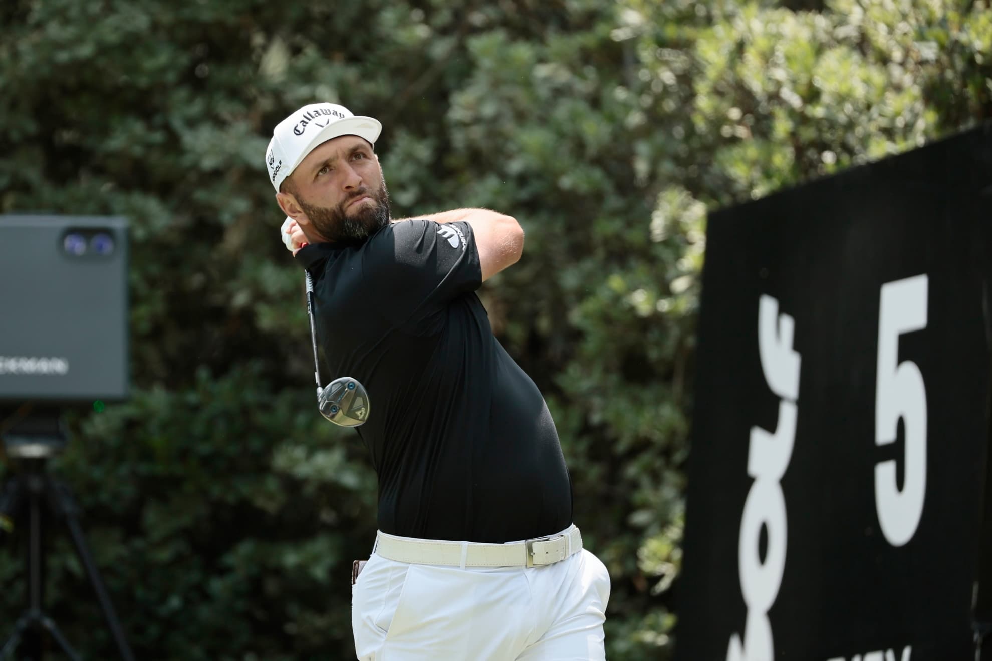 Jon Rahm durante el torneo LIV Golf México City.