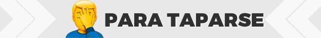 Para taparse