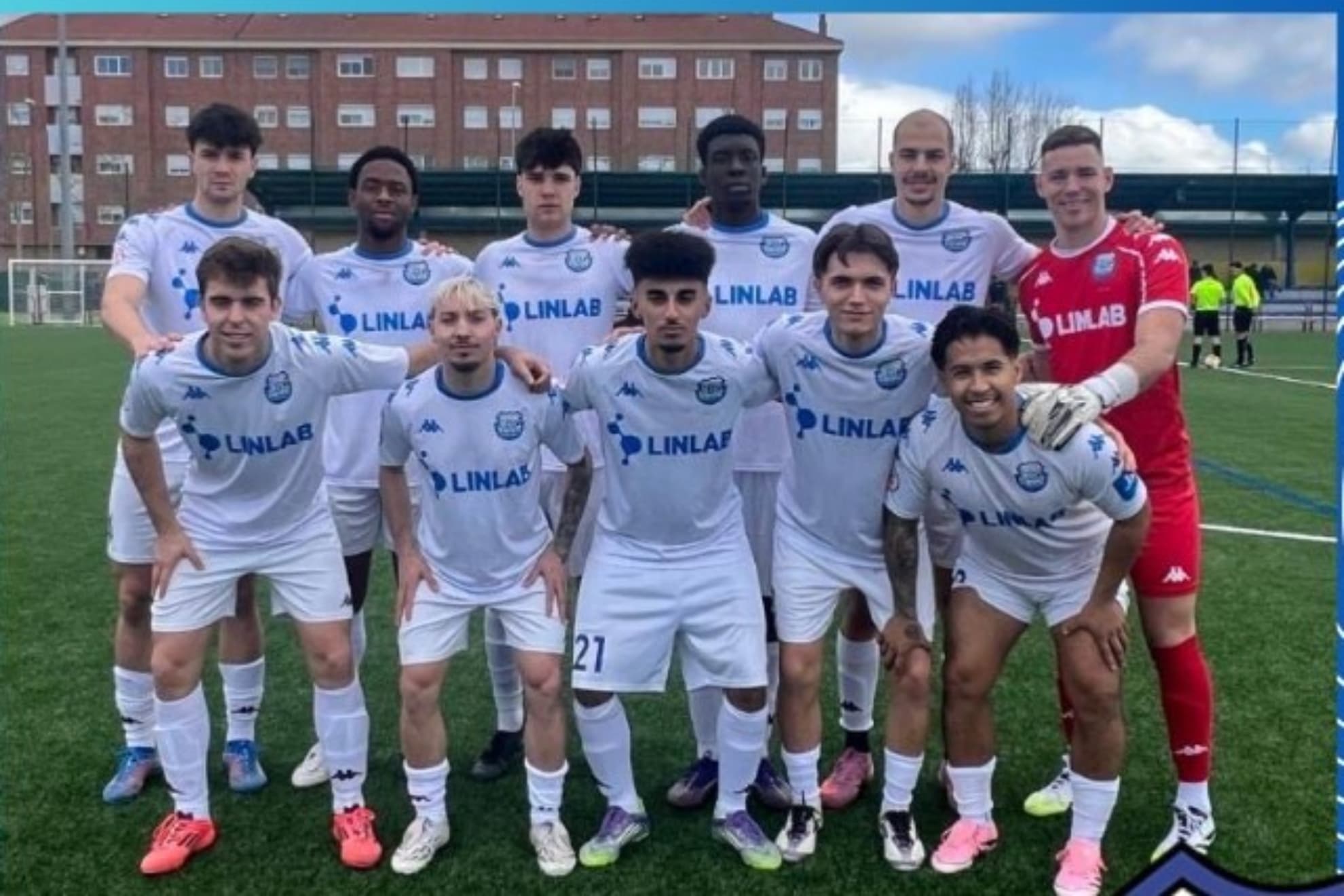 Once del Peña Balsamaiso antes de un partido.