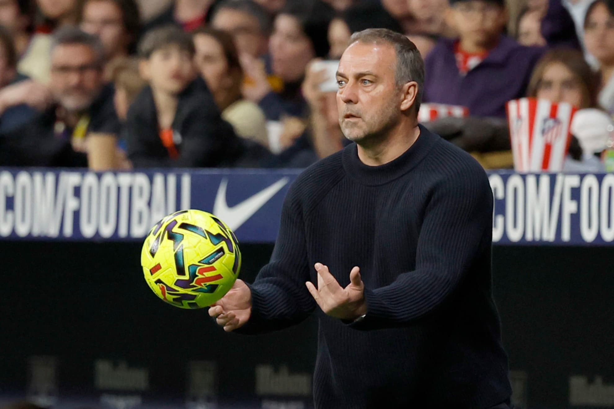 Hansi Flick, entrenador del Barcelona.