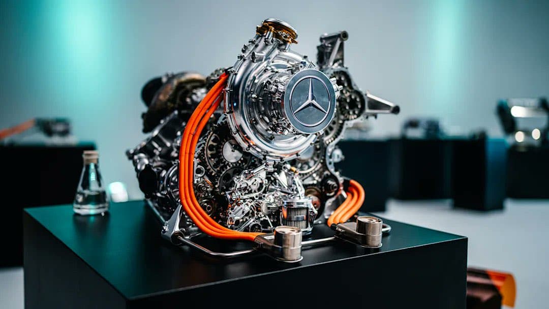 El motor de Mercedes AMG F1 2026.