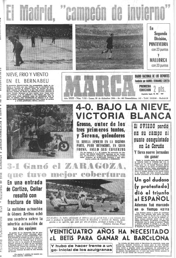 Portada de MARCA del día de la lesión de Cortizo a Collar. 