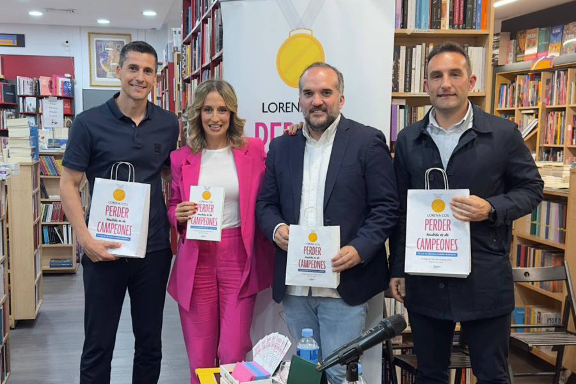 Presentación del libro 'Perder también es de Campeones'.