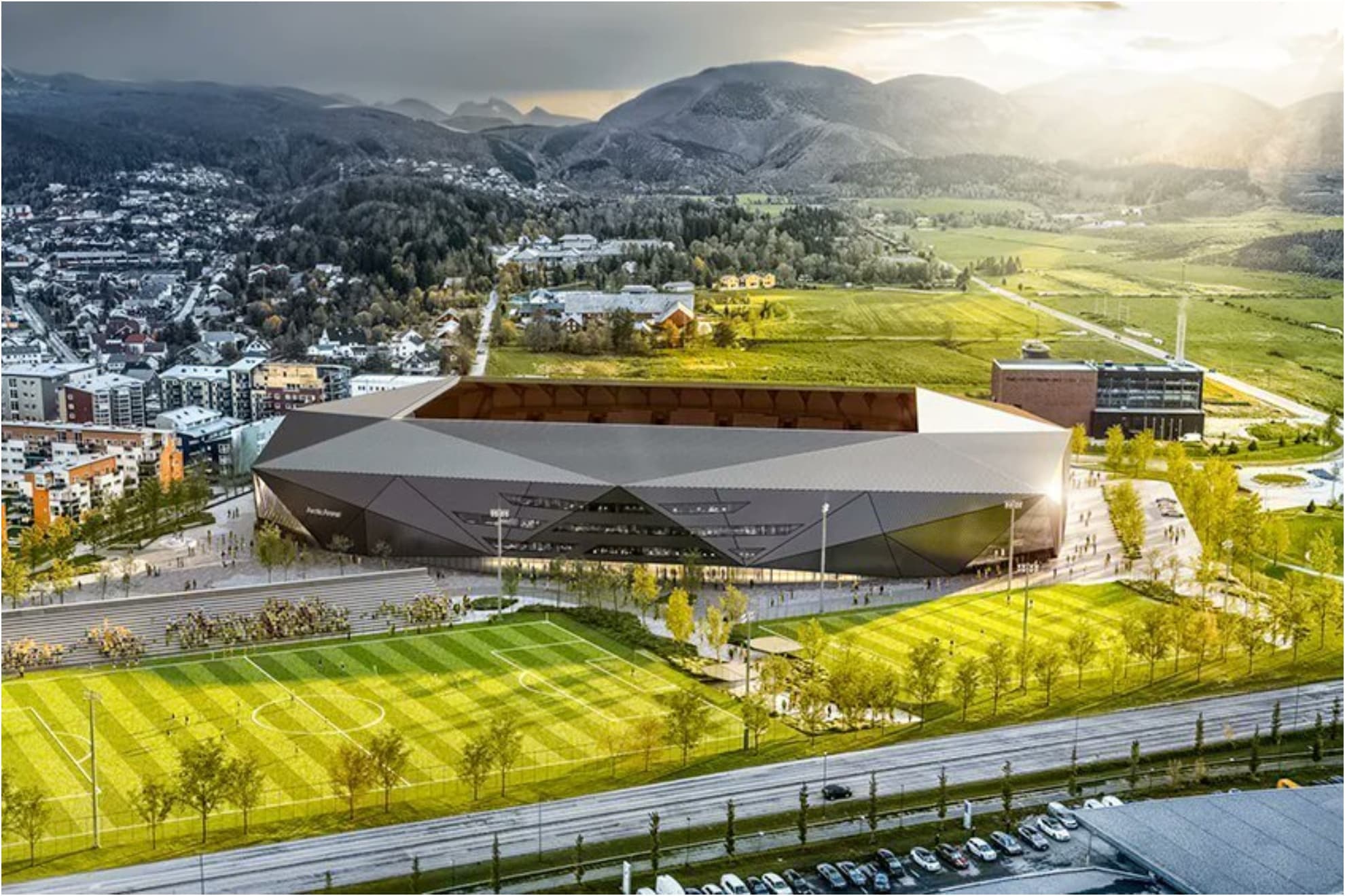 Así será el nuevo estadio del Bodo/Glimt.