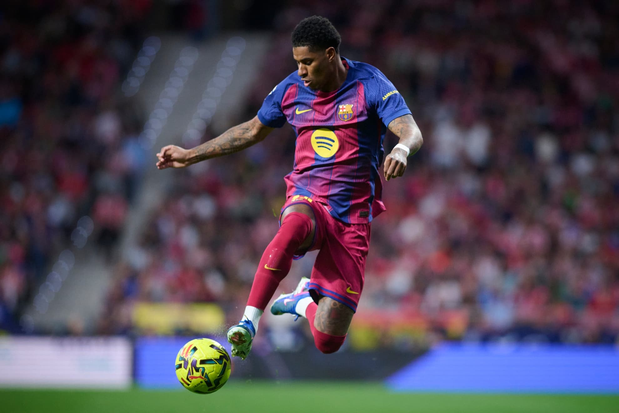 Marcus Rashford, delantero del Barcelona.