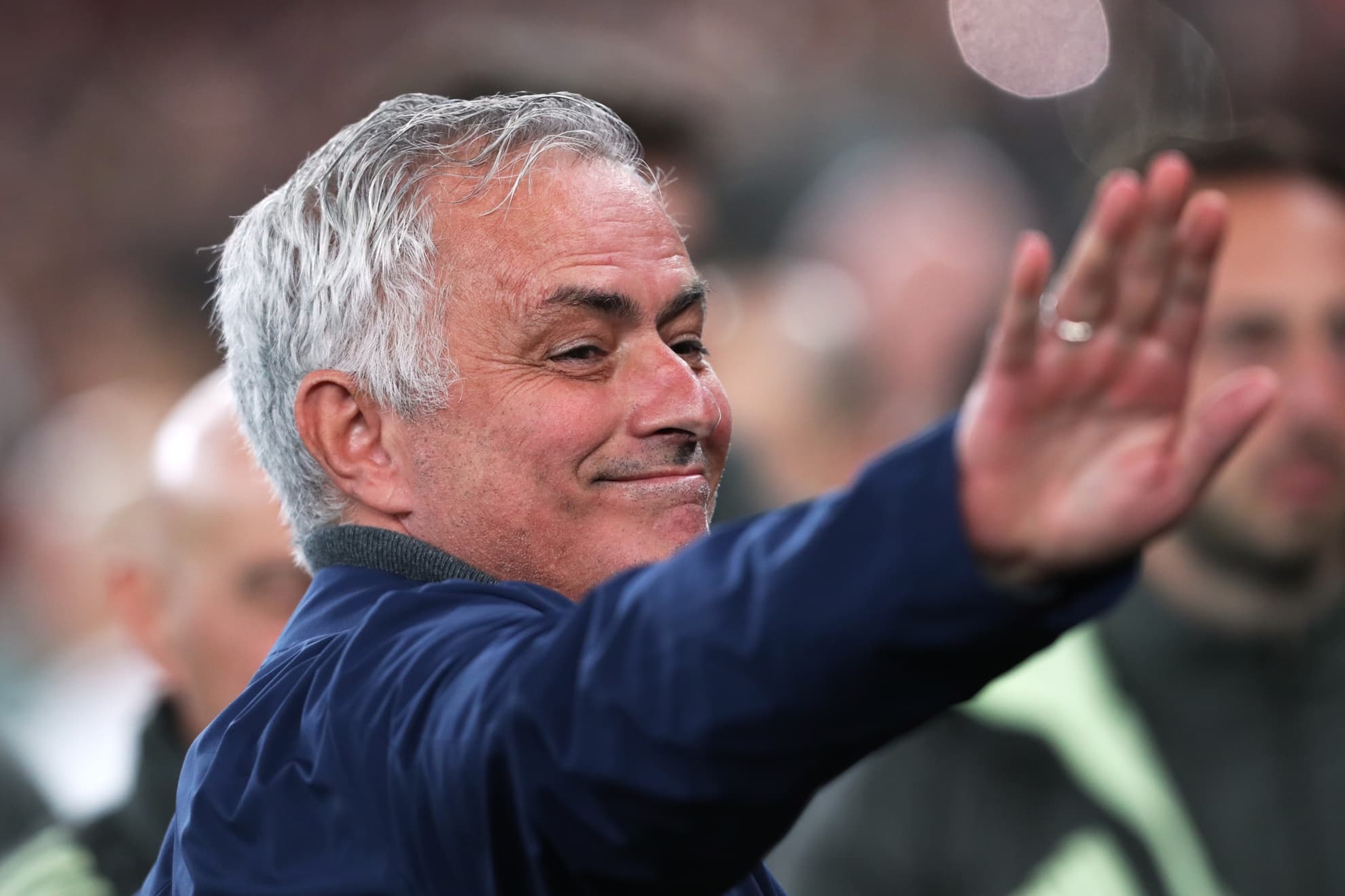 Mourinho, durante un partido esta temporada