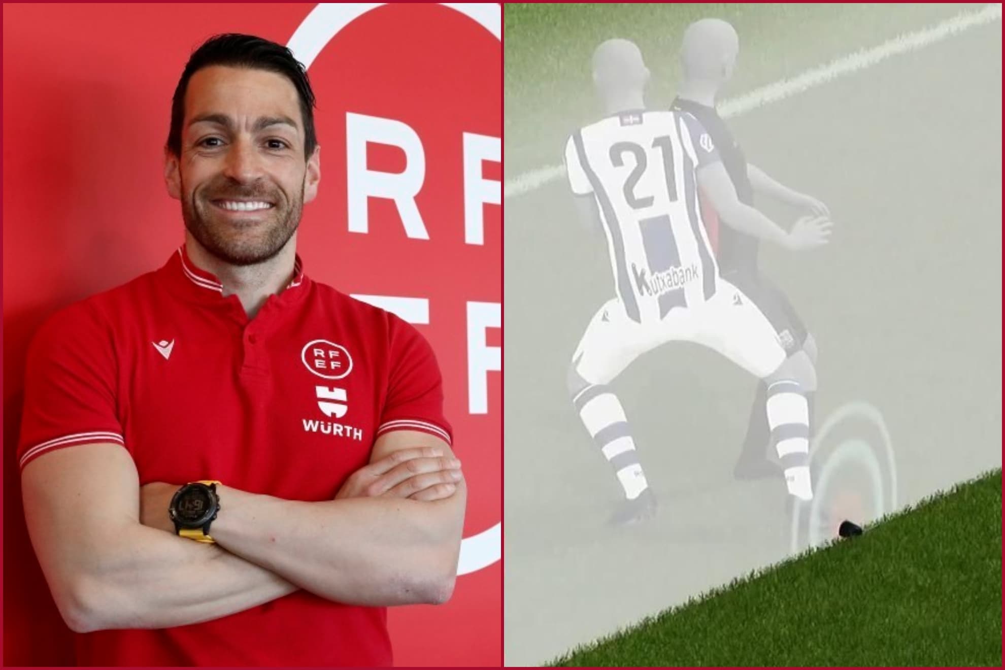 Eduardo Prieto Iglesias y el gol anulado a Lewandowski ante la Real Sociedad