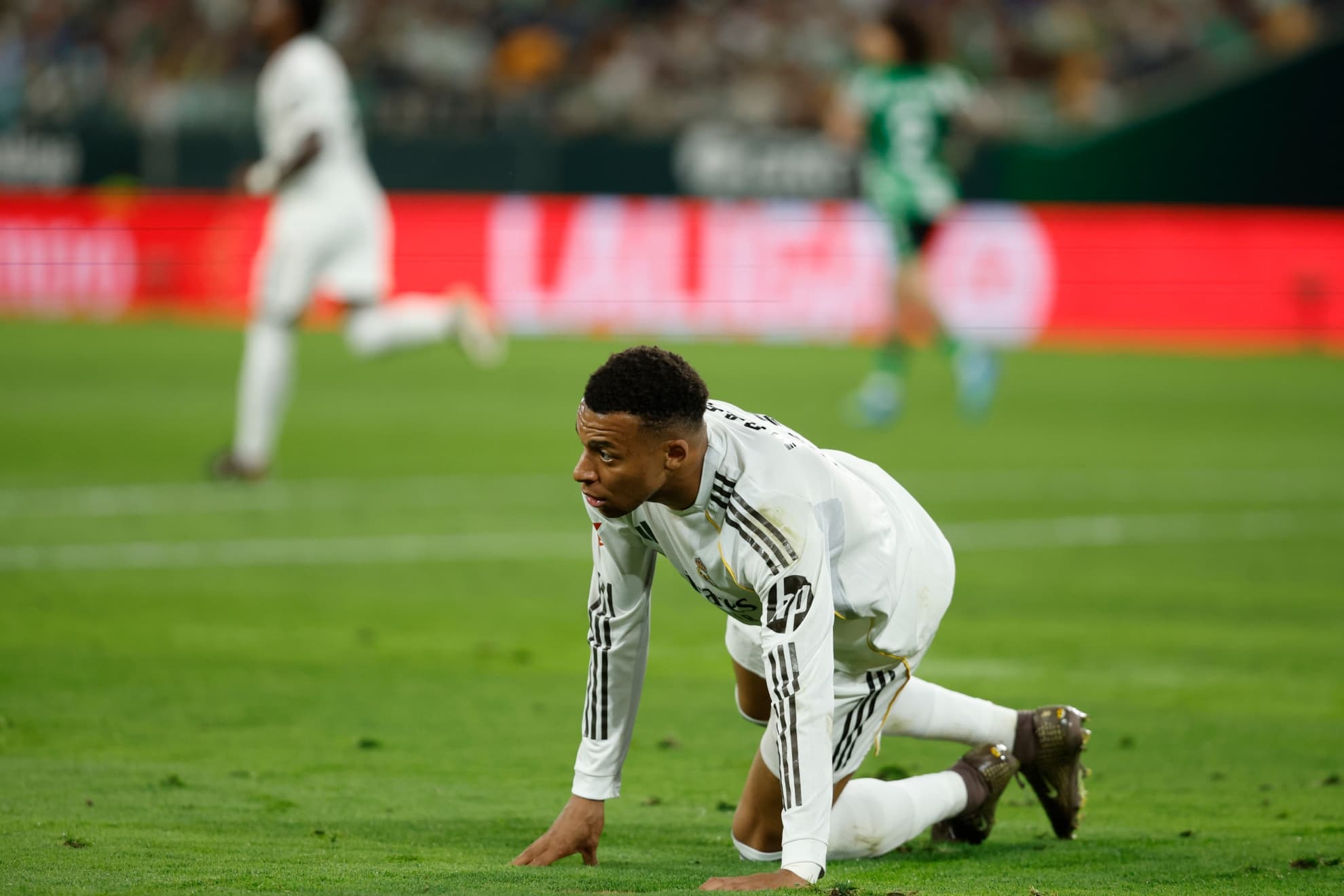 Mbappé contra el Betis.