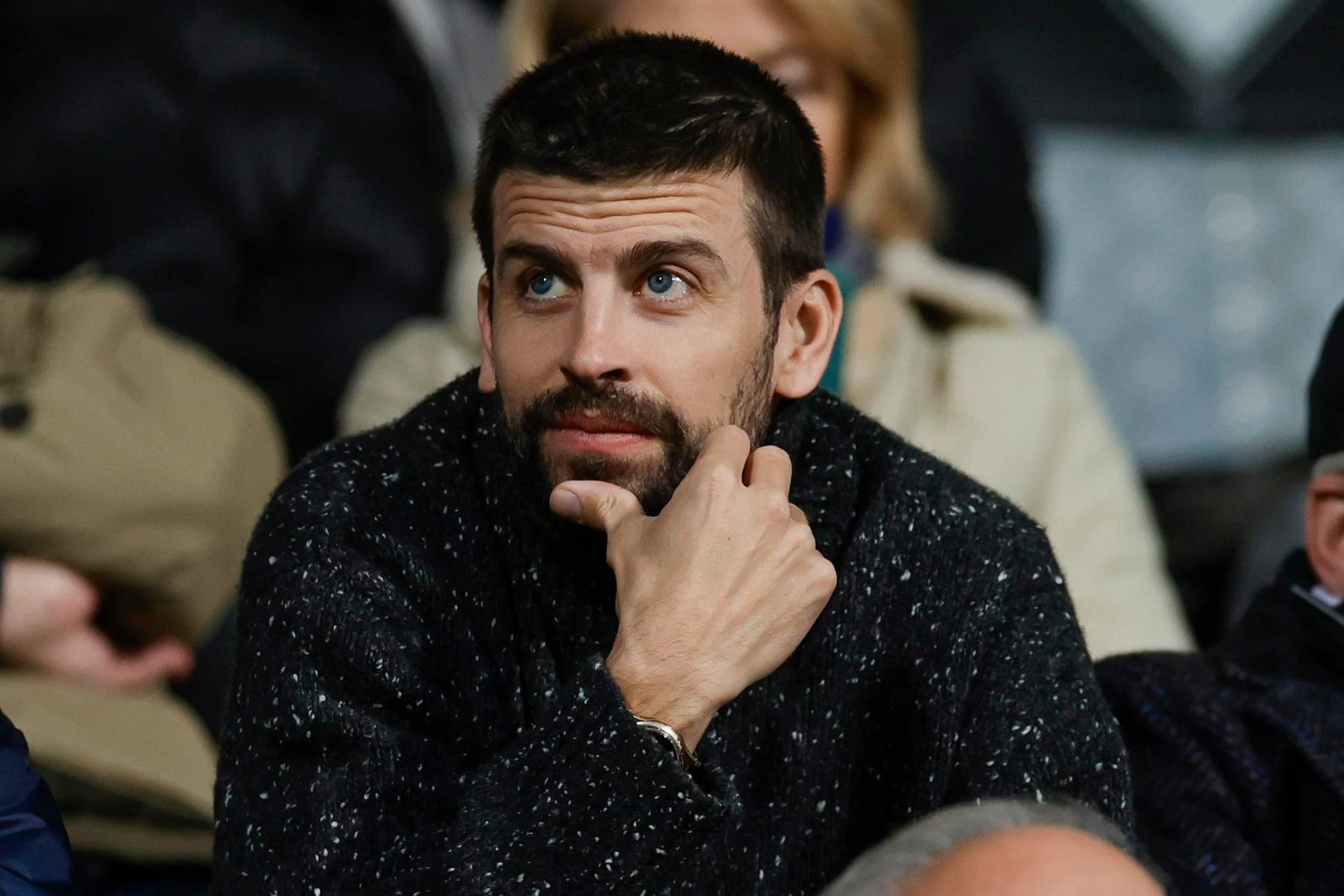 Piqué, en un partido del Andorra.