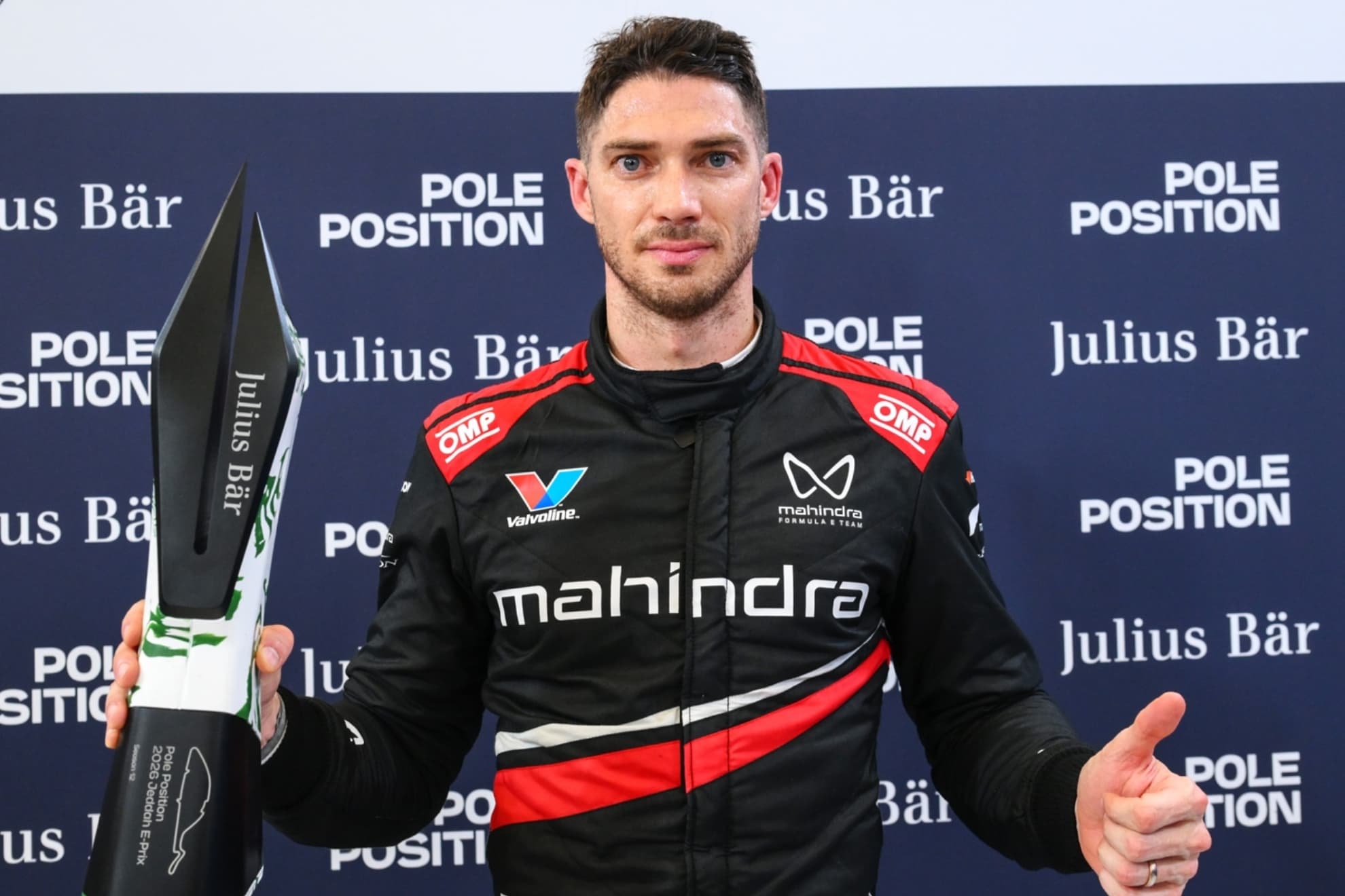 Edo Mortara sumó hoy en Berlín su tercera pole de la temporada.