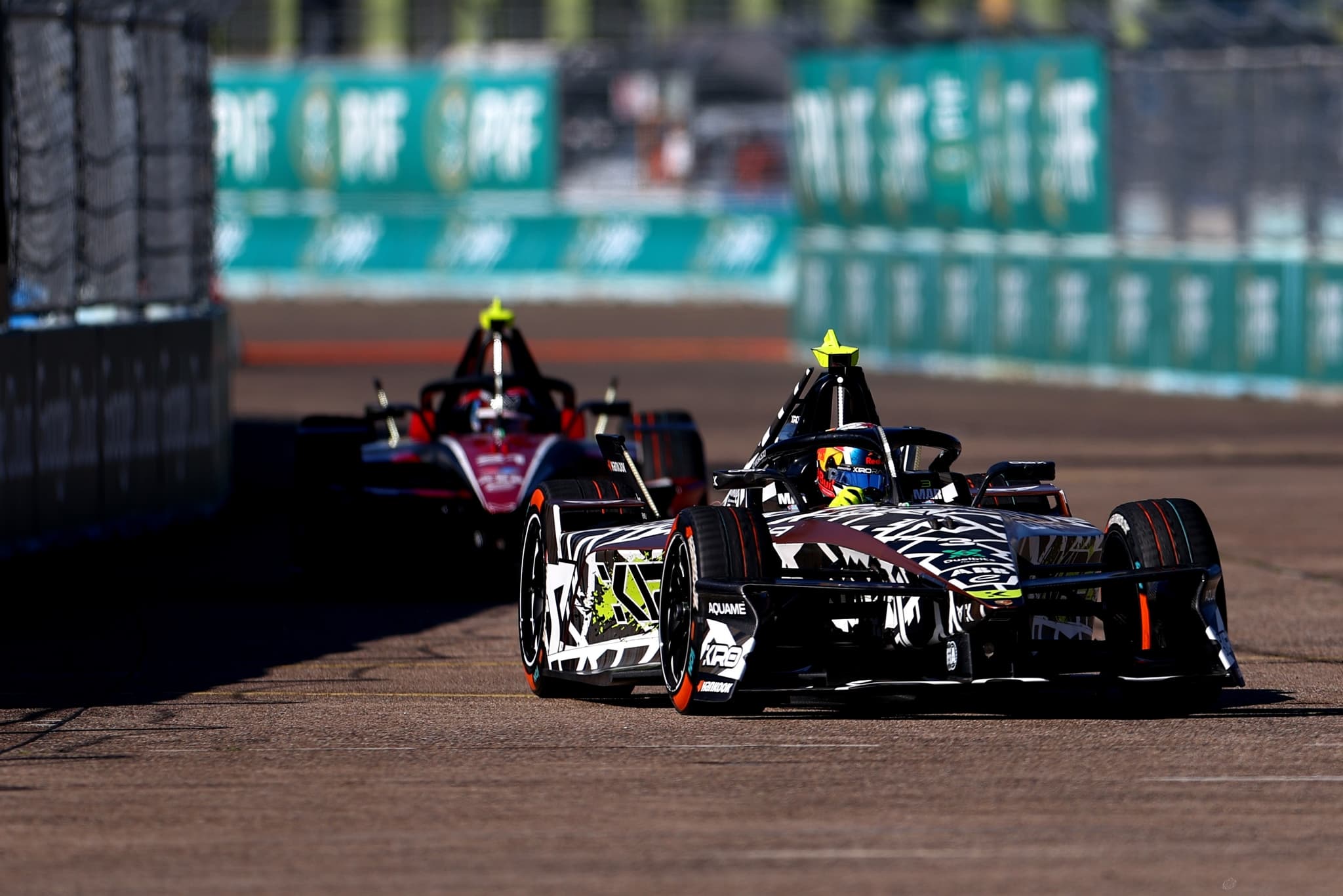 Pepe Martí, durante el E-Prix de Berlín de hoy sábado.