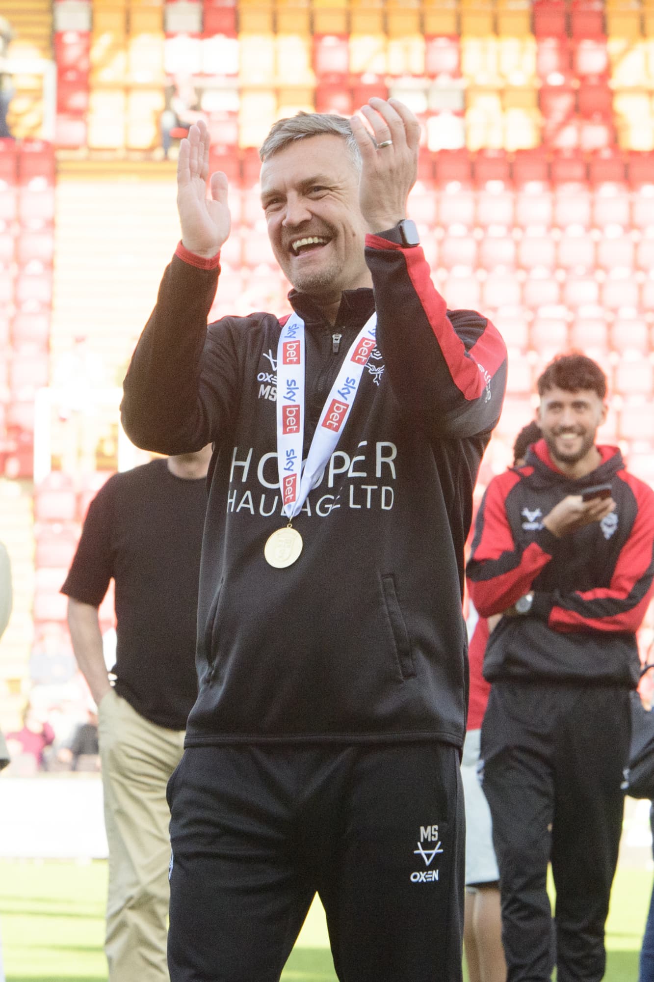 Michael Skubala, entrenador del Lincoln City.
