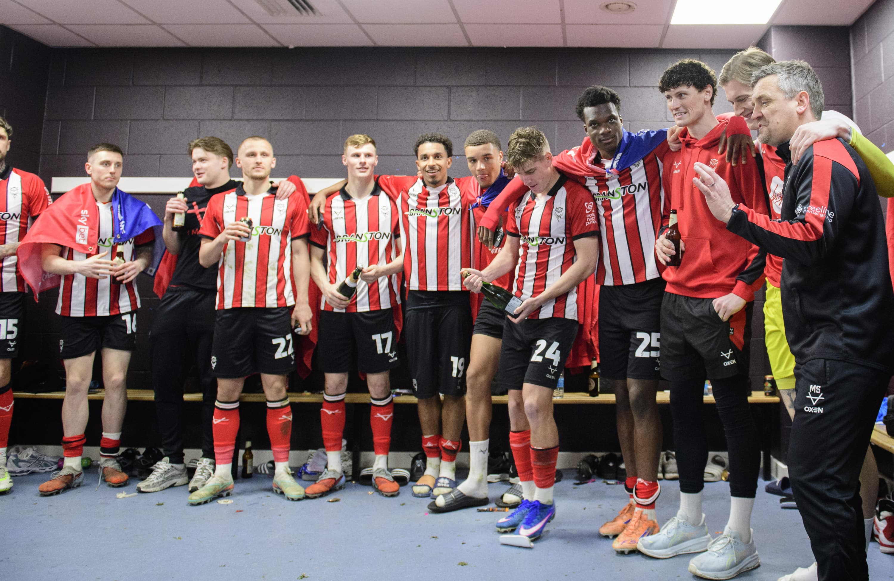 Una imagen del Lincoln City.
