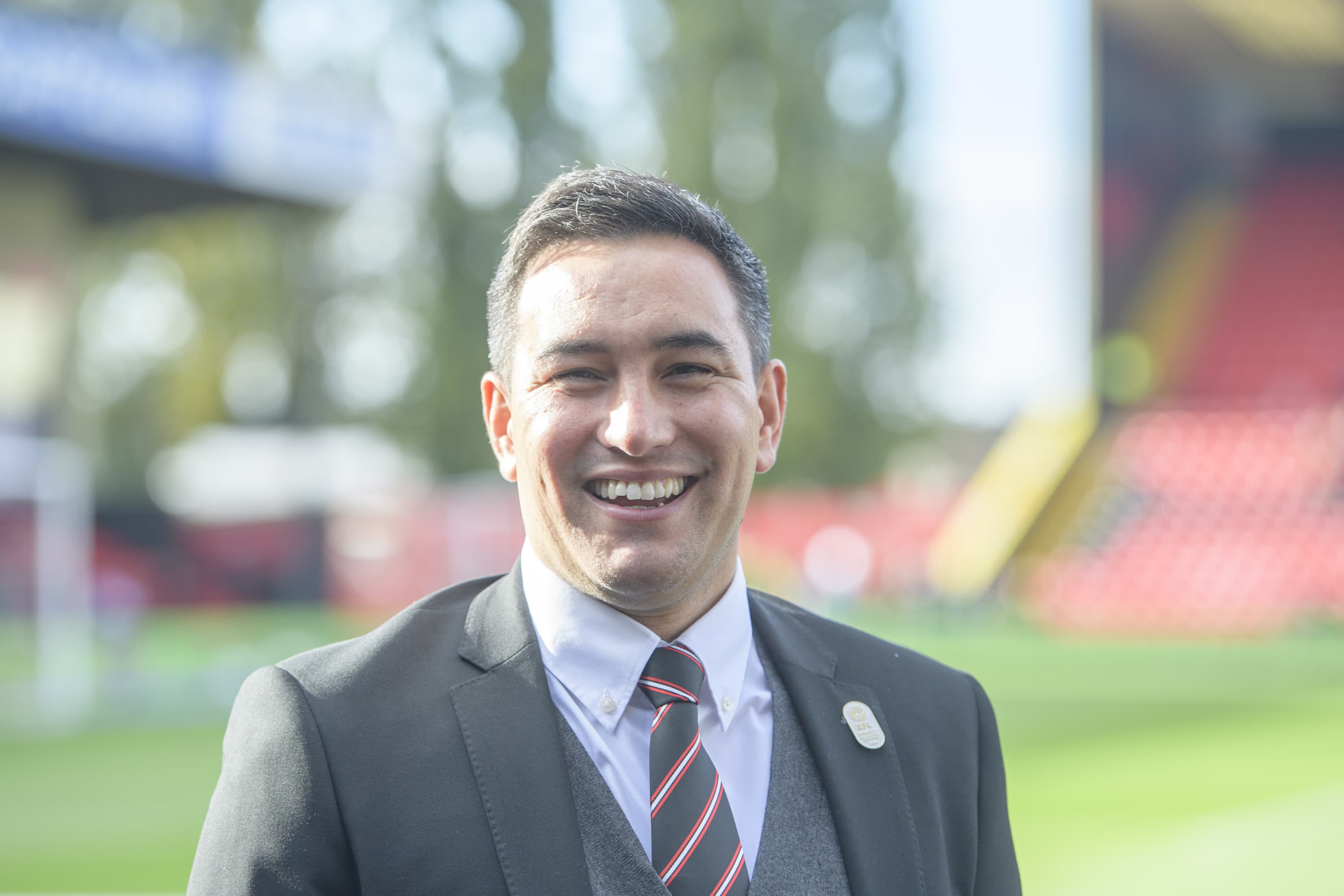 Liam Scully, dirigente del Lincoln City.