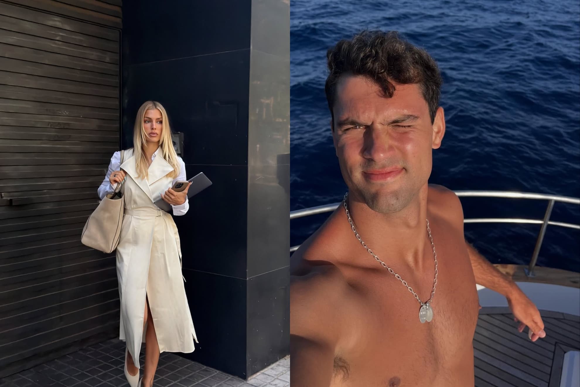 Jessica Goicoechea y Manu Moreno.