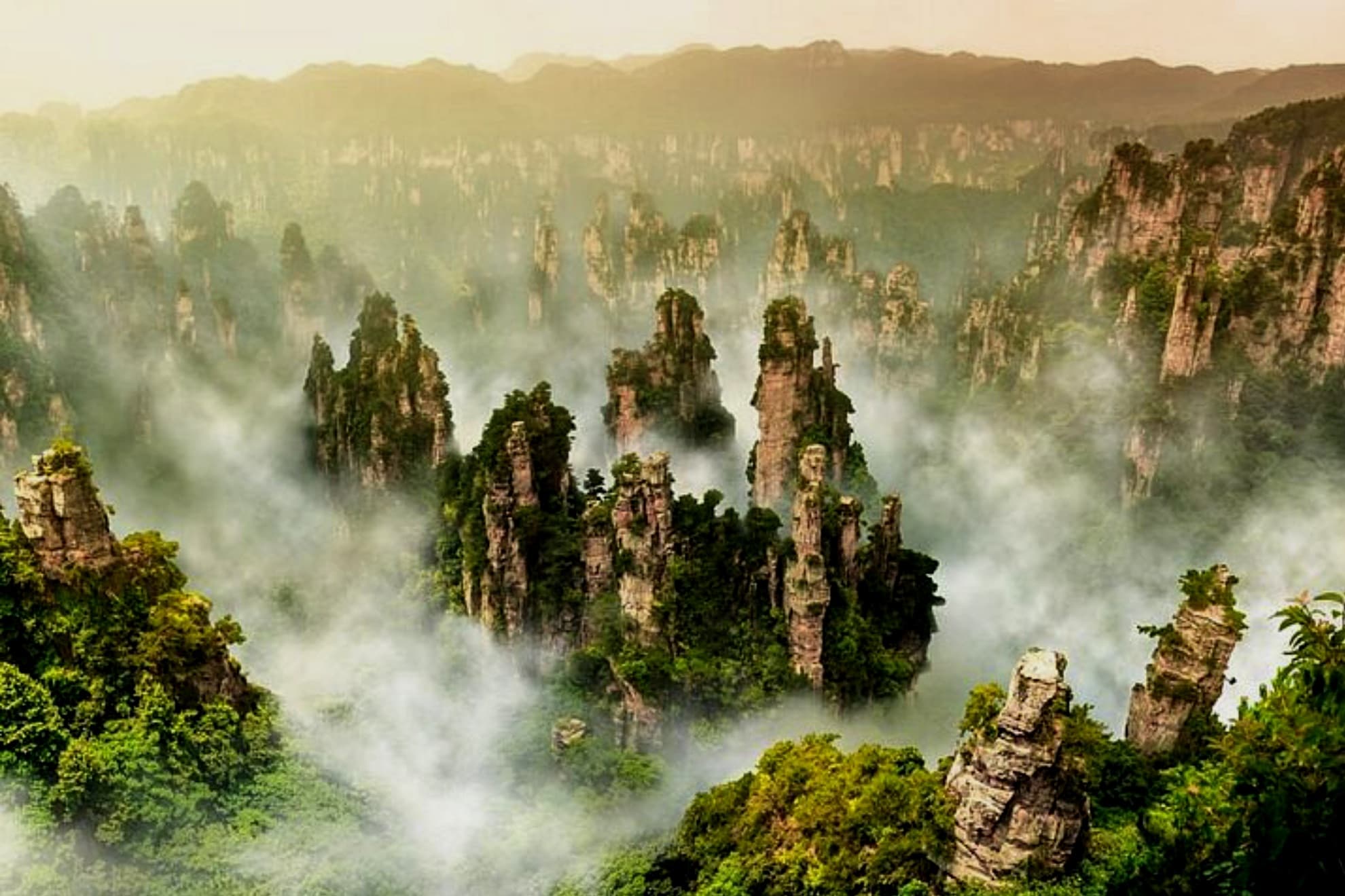 Parque forestal nacional de Zhangjiajie