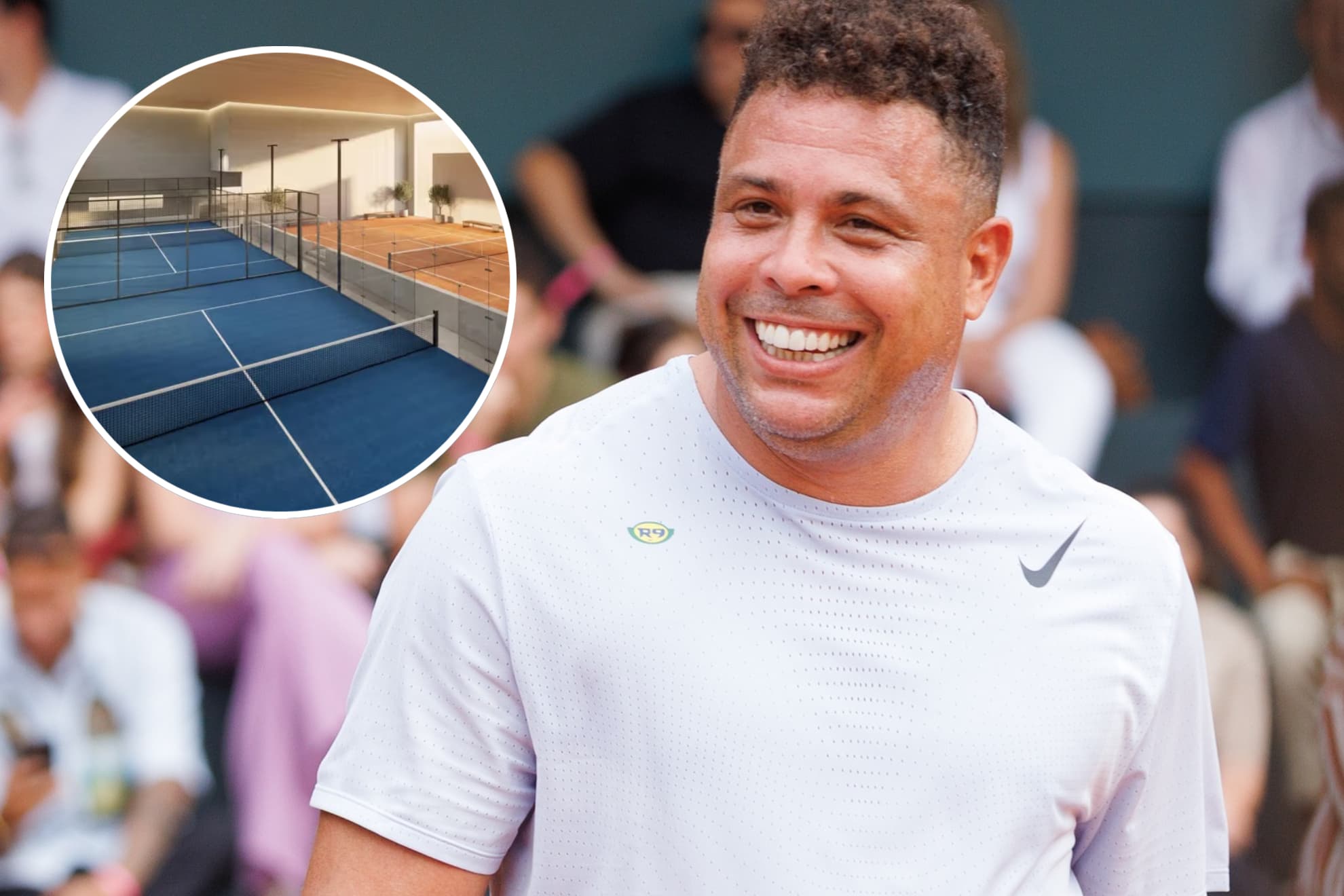 Galacticos Rackets, el proyecto de pádel de Ronaldo en Brasil.