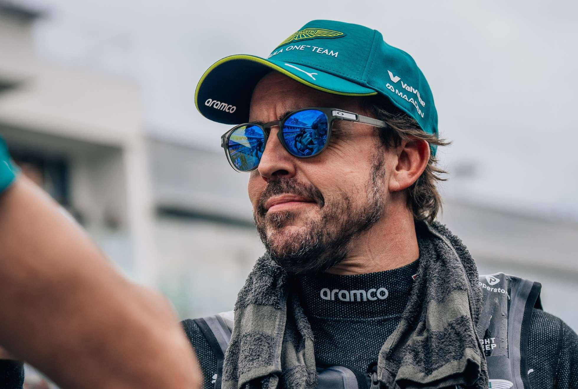 Alonso, en el GP de Miami.