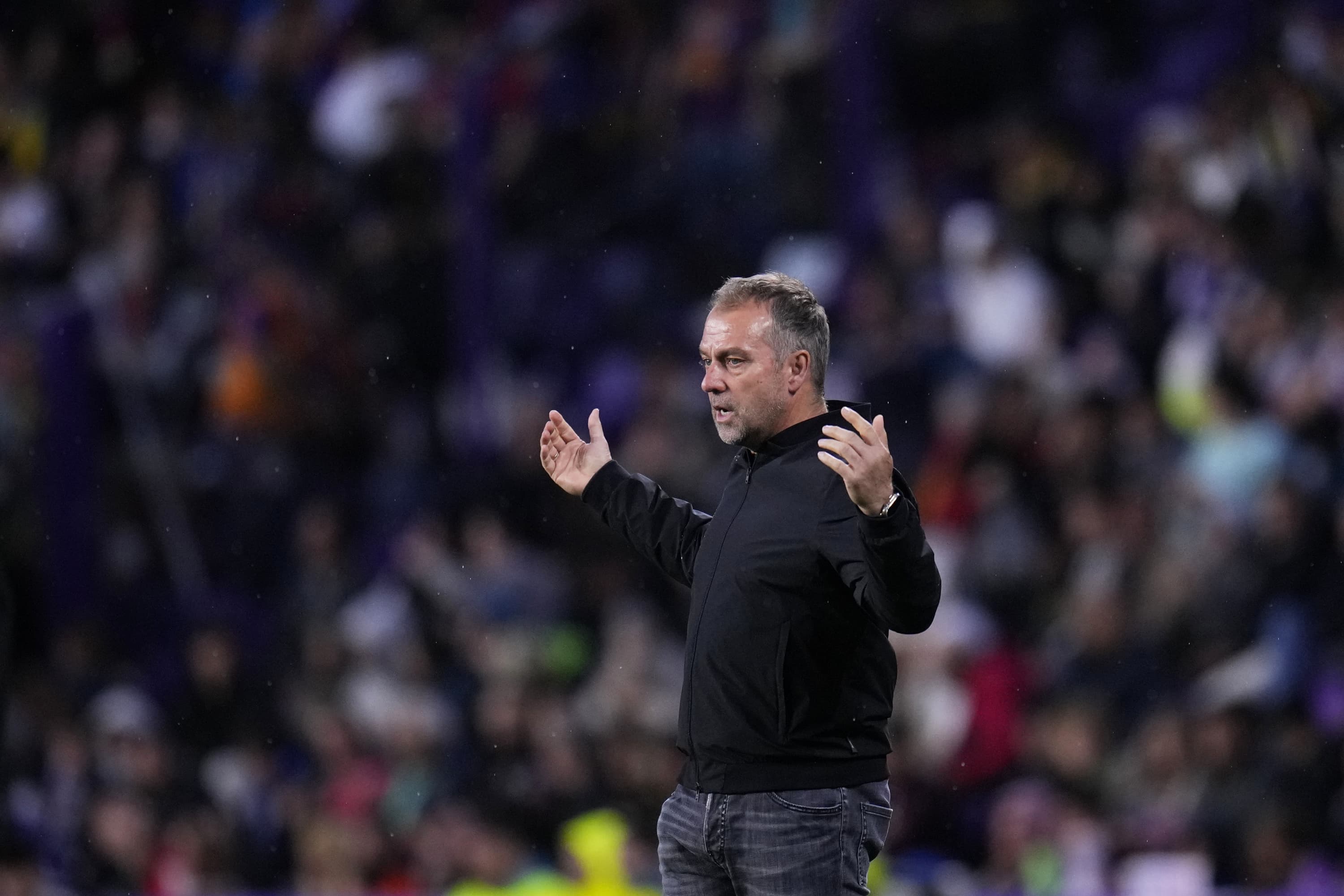 Hansi Flick, entrenador del Barcelona.