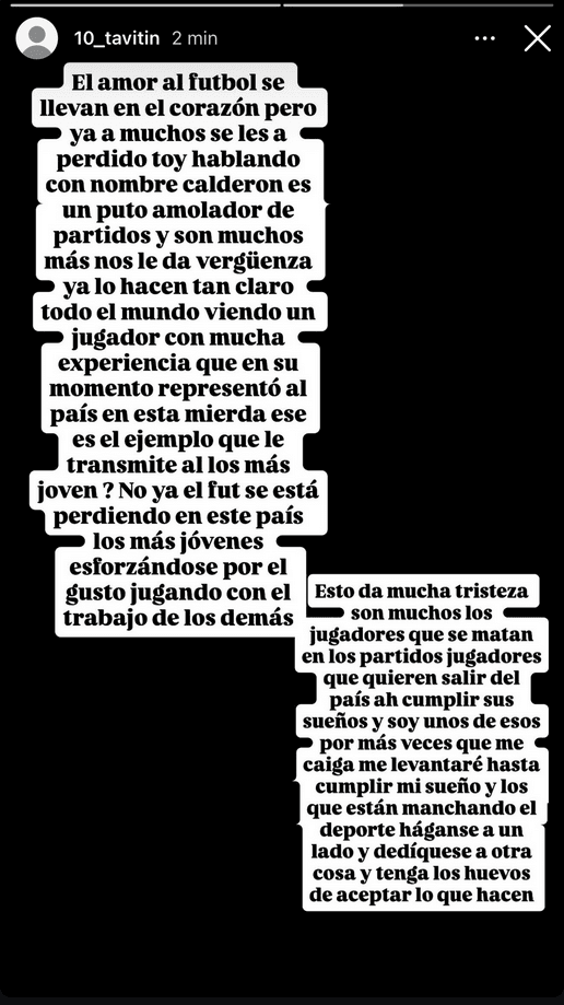 El portero Calderón mete el balón en su portería y Herrera le acusa: "¡Es un amañador de partidos!