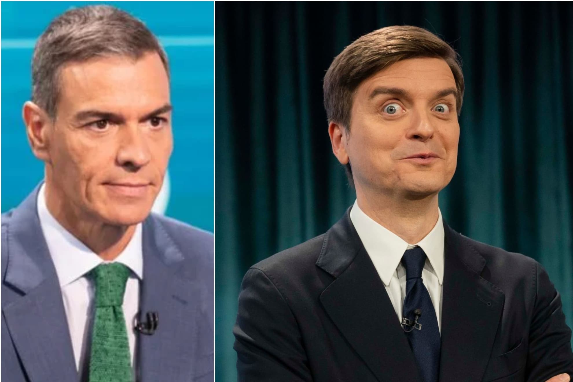 Pedro Sánchez, visto por Marc Giró.