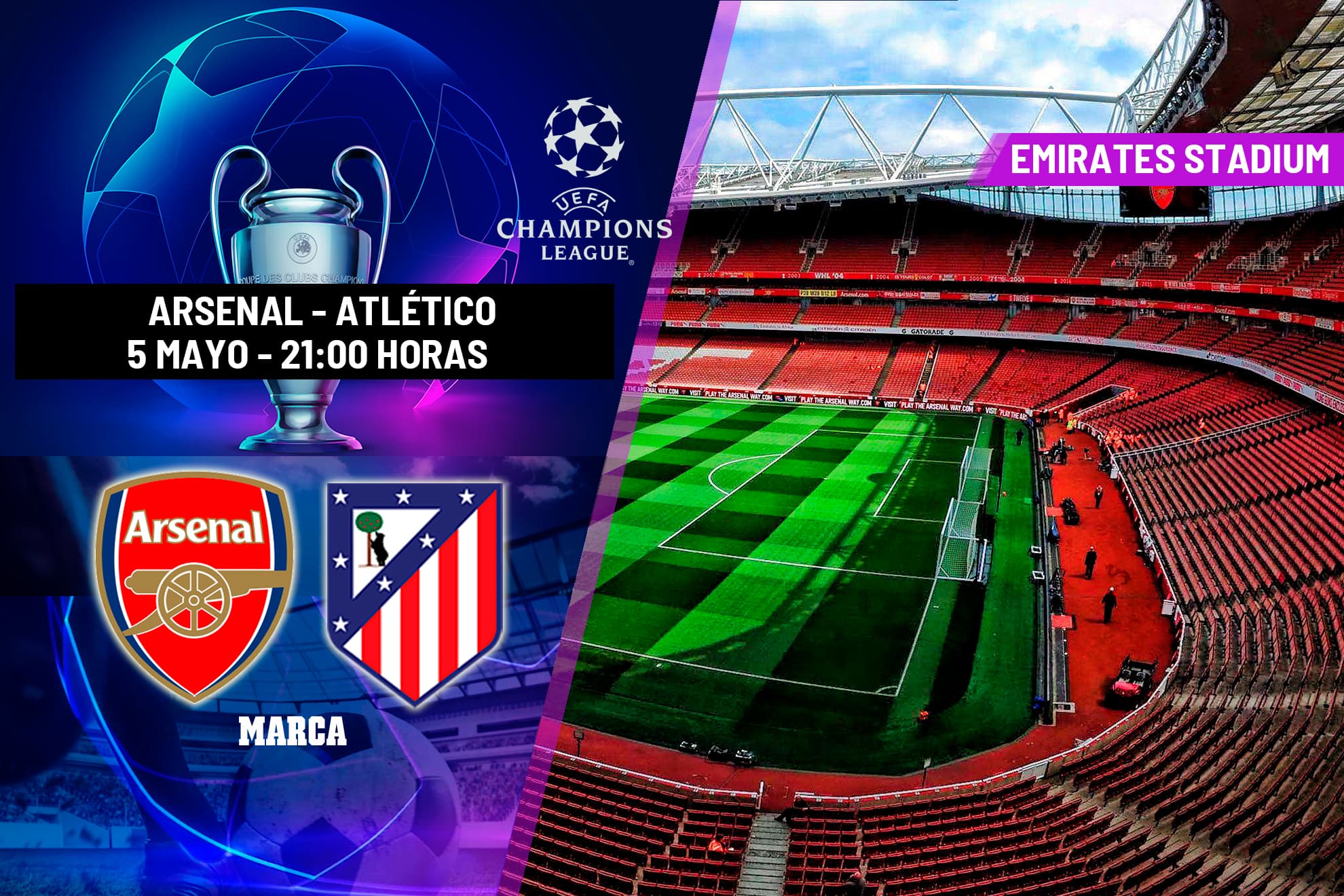 previas-ARSENAL-ATLÉTICO-SEMIS-VUELTA