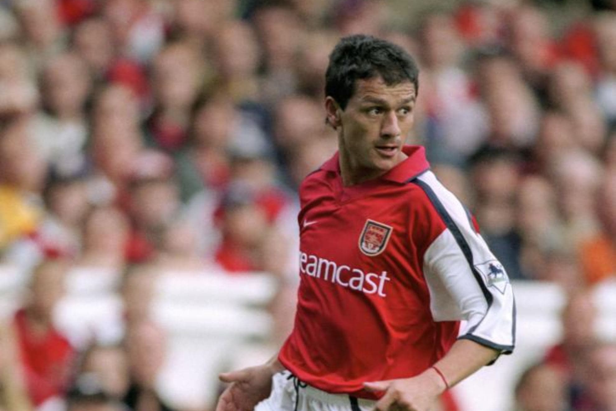 Nelson Vivas, con el Arsenal.