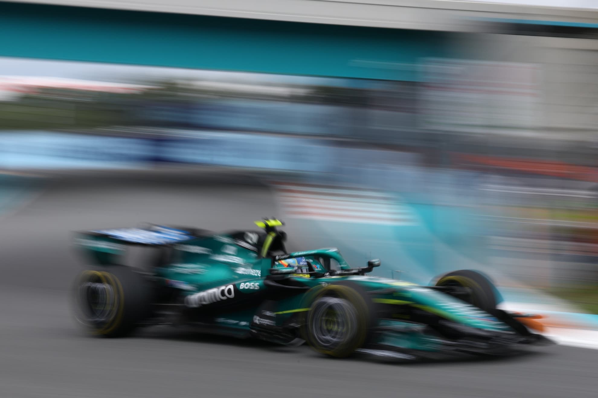 Fernando Alonso, en Miami.