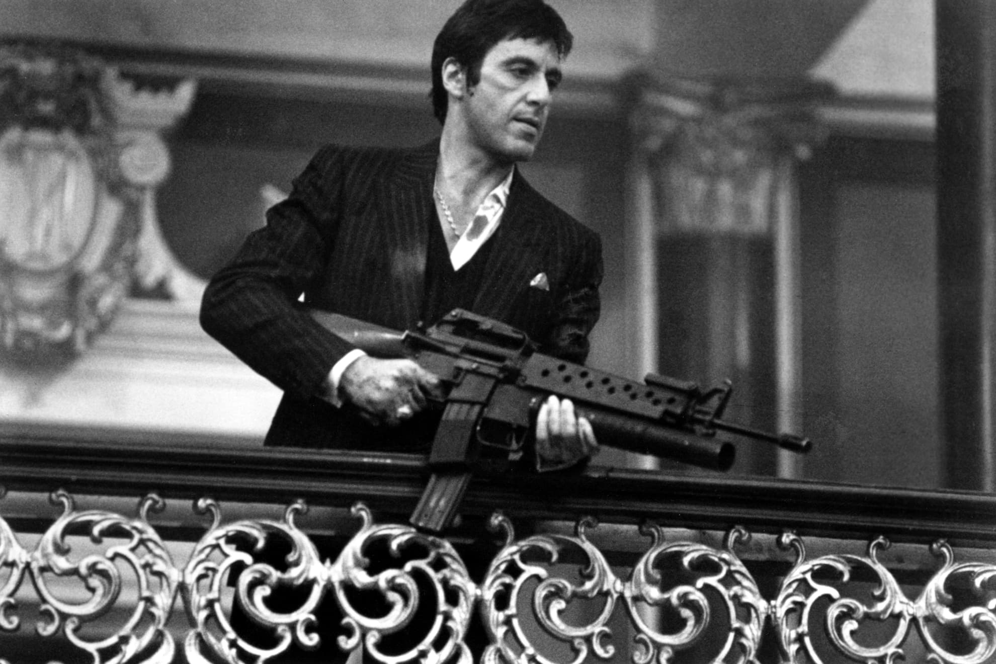 Al Pacino, en 'Scarface'.