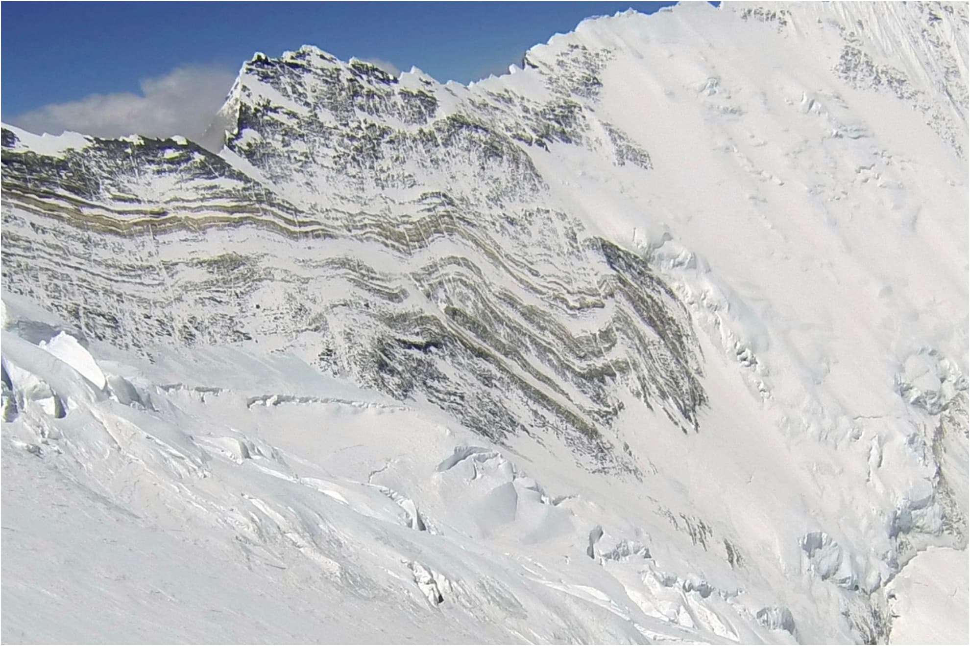 Una de las vistas desde el Everest.