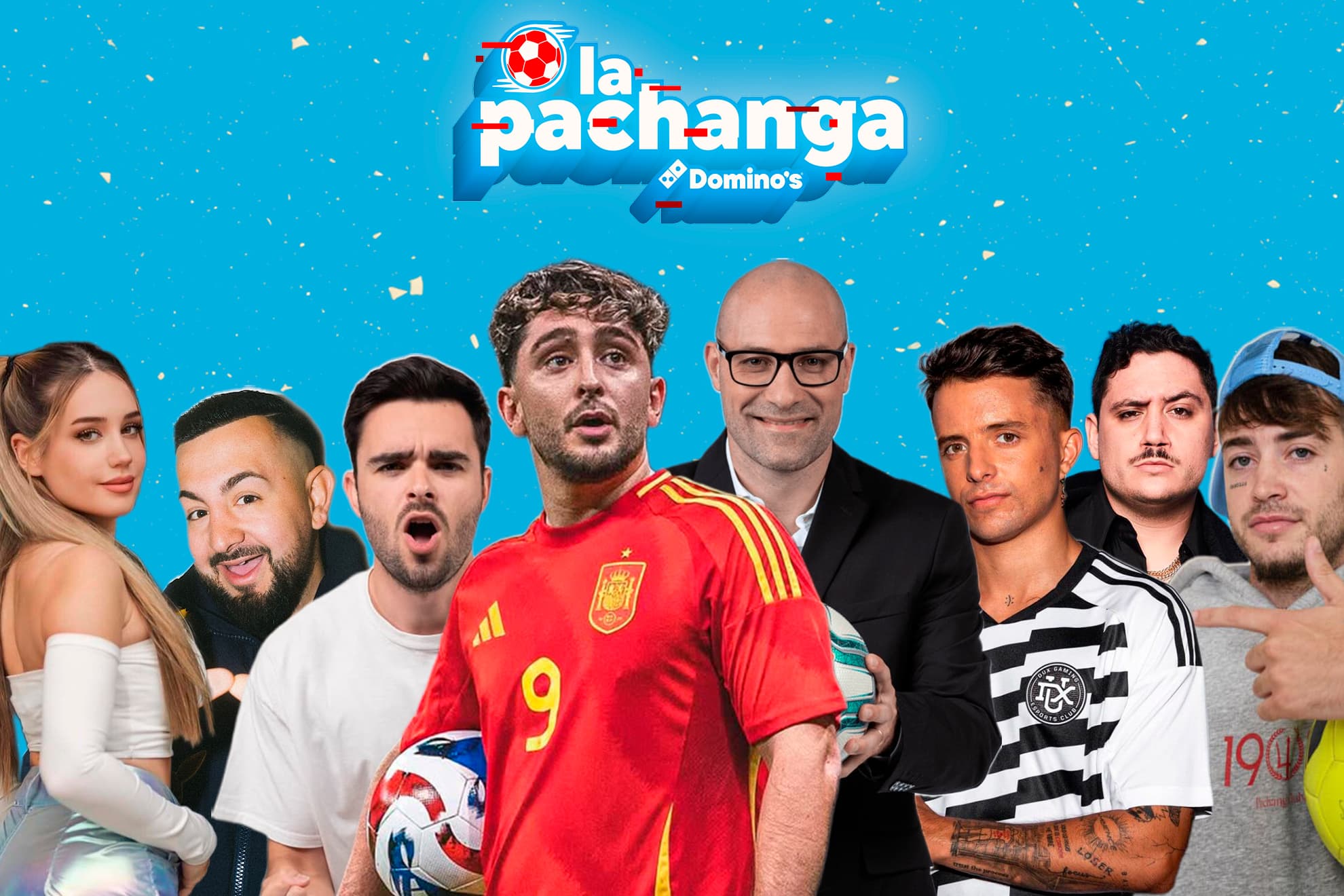 Todos los protagonistas de La Pachanga Domino's, el evento que revolucionará EA Sports FC 26