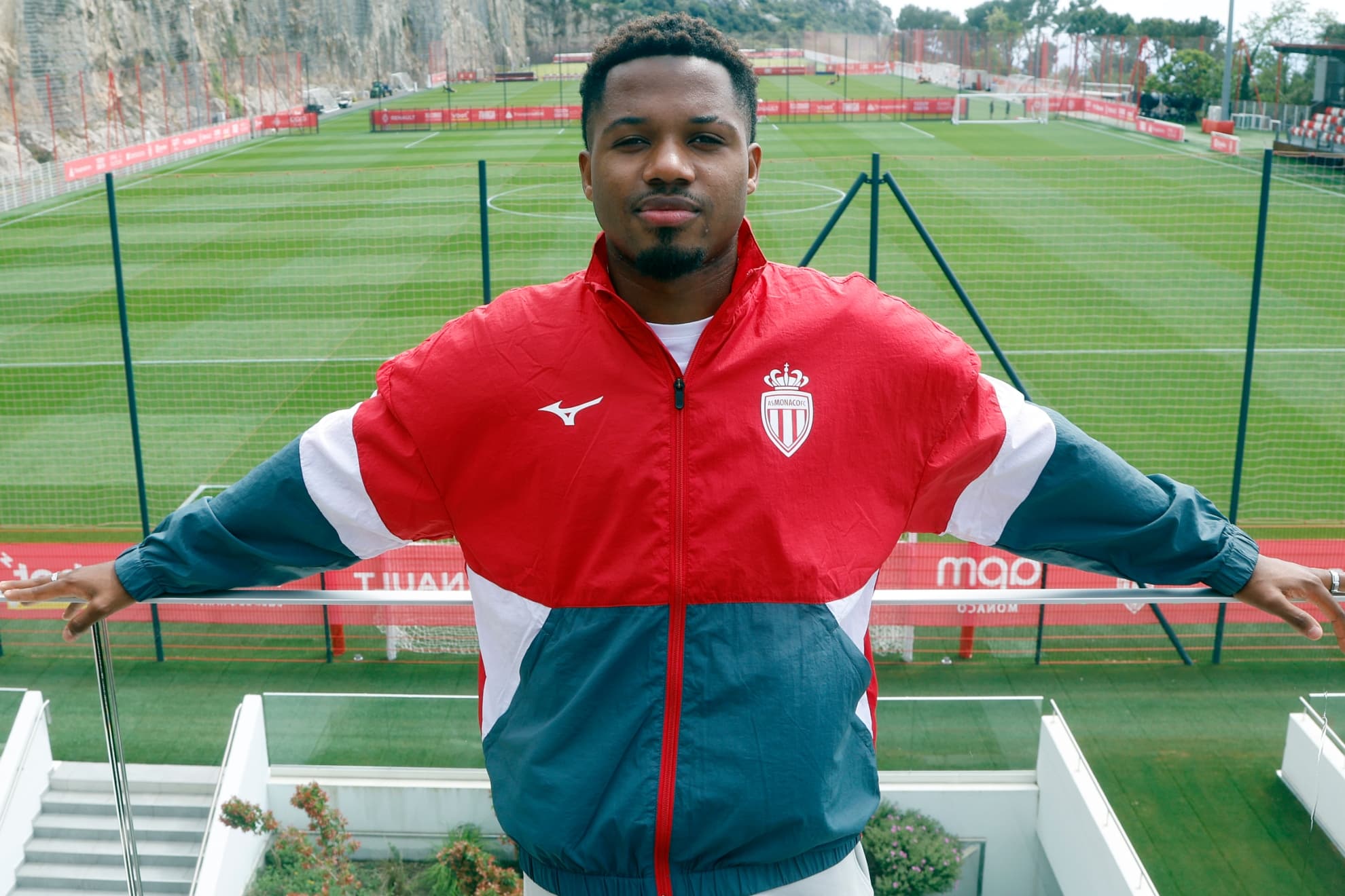 Ansu Fati, en los campos de entrenamiento del Mónaco en Le Turbie.