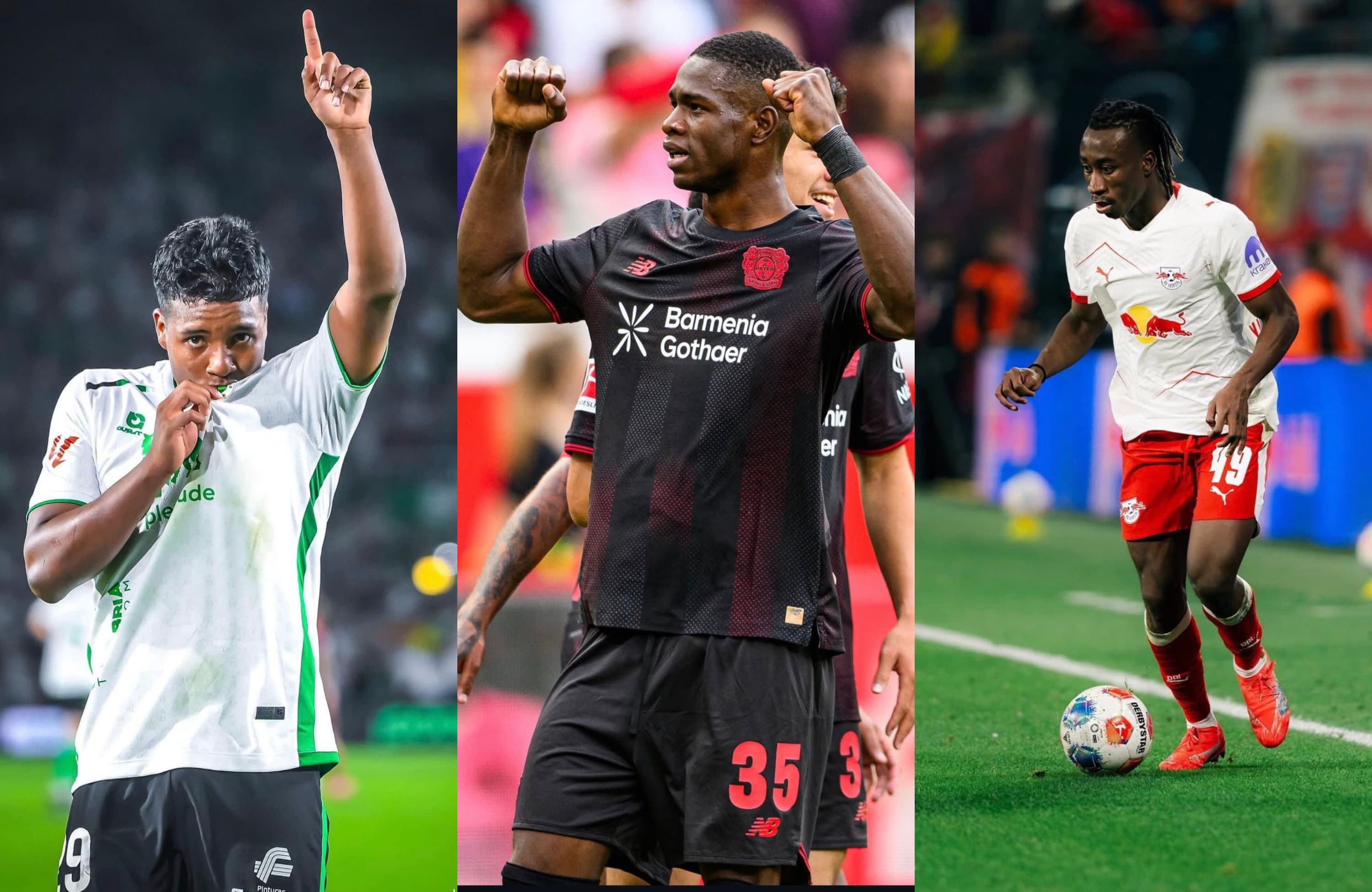 Jaremy Arévalo, Kofane y Diomandé ya están en Alemania.