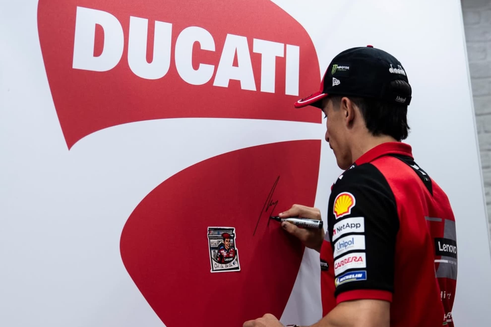 Marc Márquez, hoy en Francia.