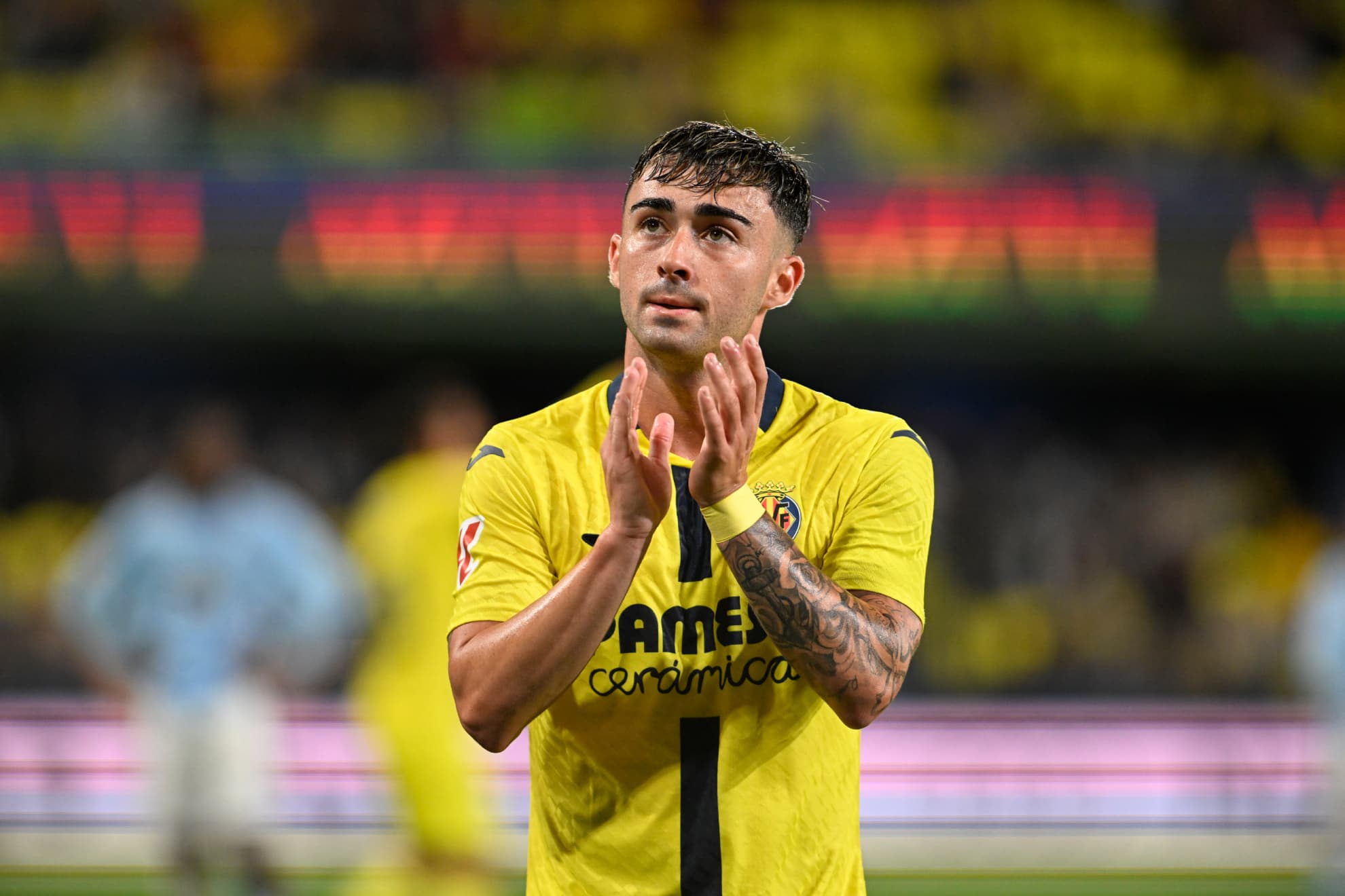 Alberto Moleiro, tras la victoria del Villarreal ante el Celta.