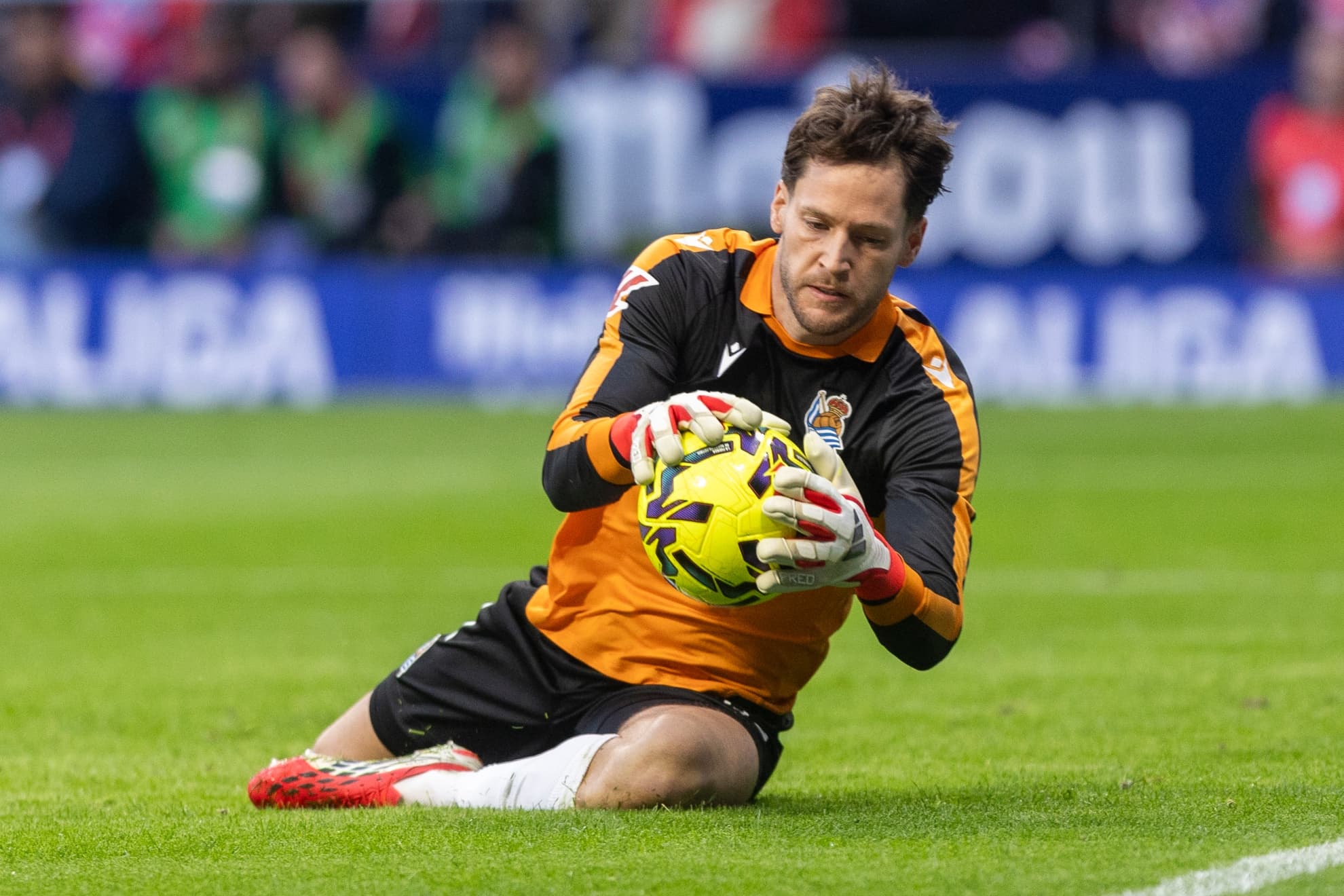 Álex Remiro, portero de la Real Sociedad.