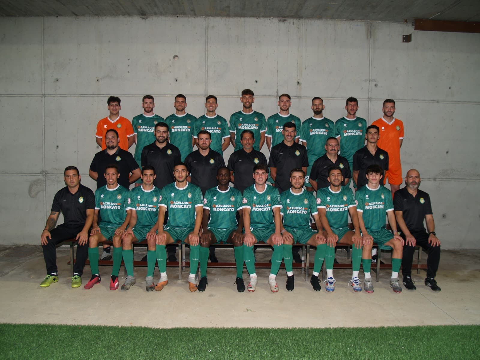 Foto de equipo del CD Cuarte
