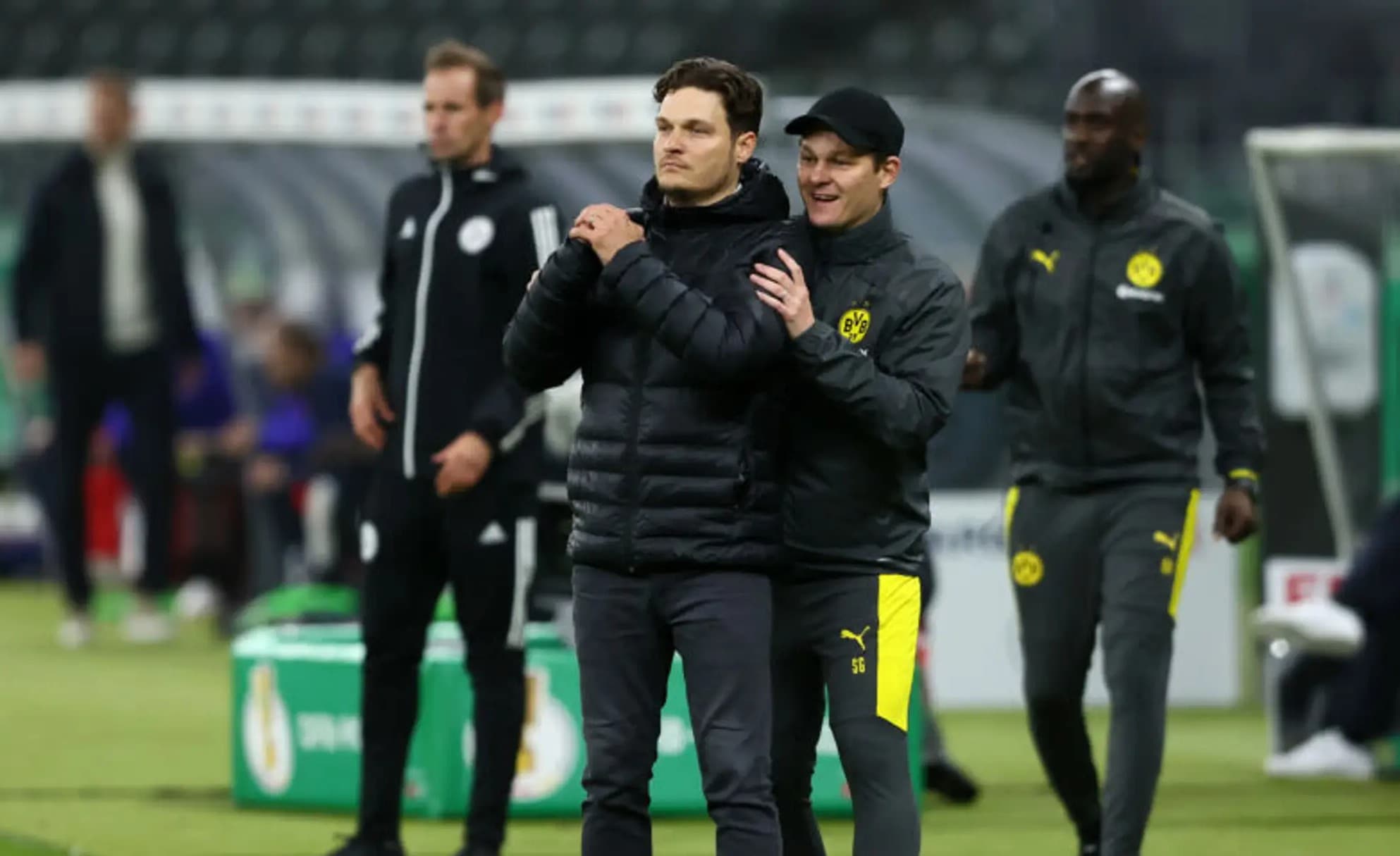 Terzic y Geppert, en su etapa en el Borussia Dortmund.